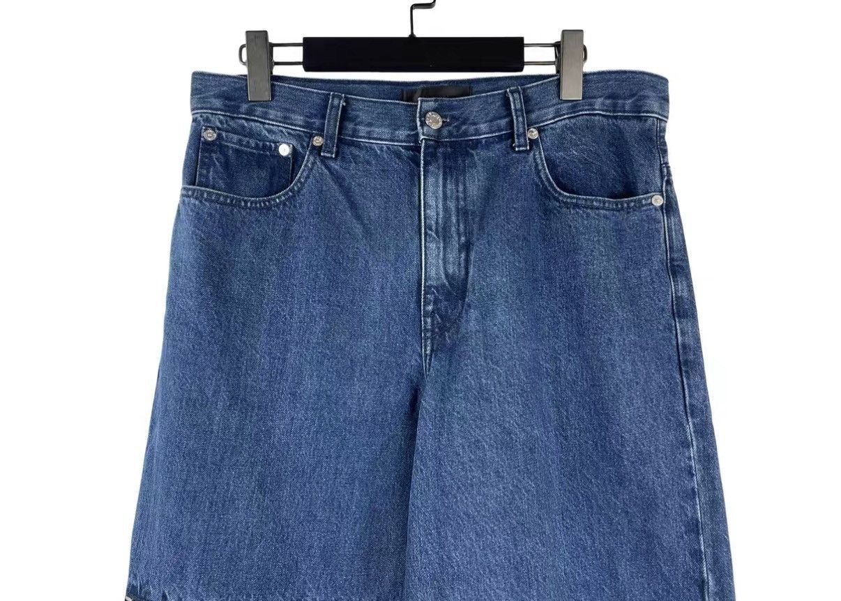 Helmut Lang Helmut Lang Zip Wide-Leg Jeans J31 Size US 32 / EU 48 - 3 Thumbnail