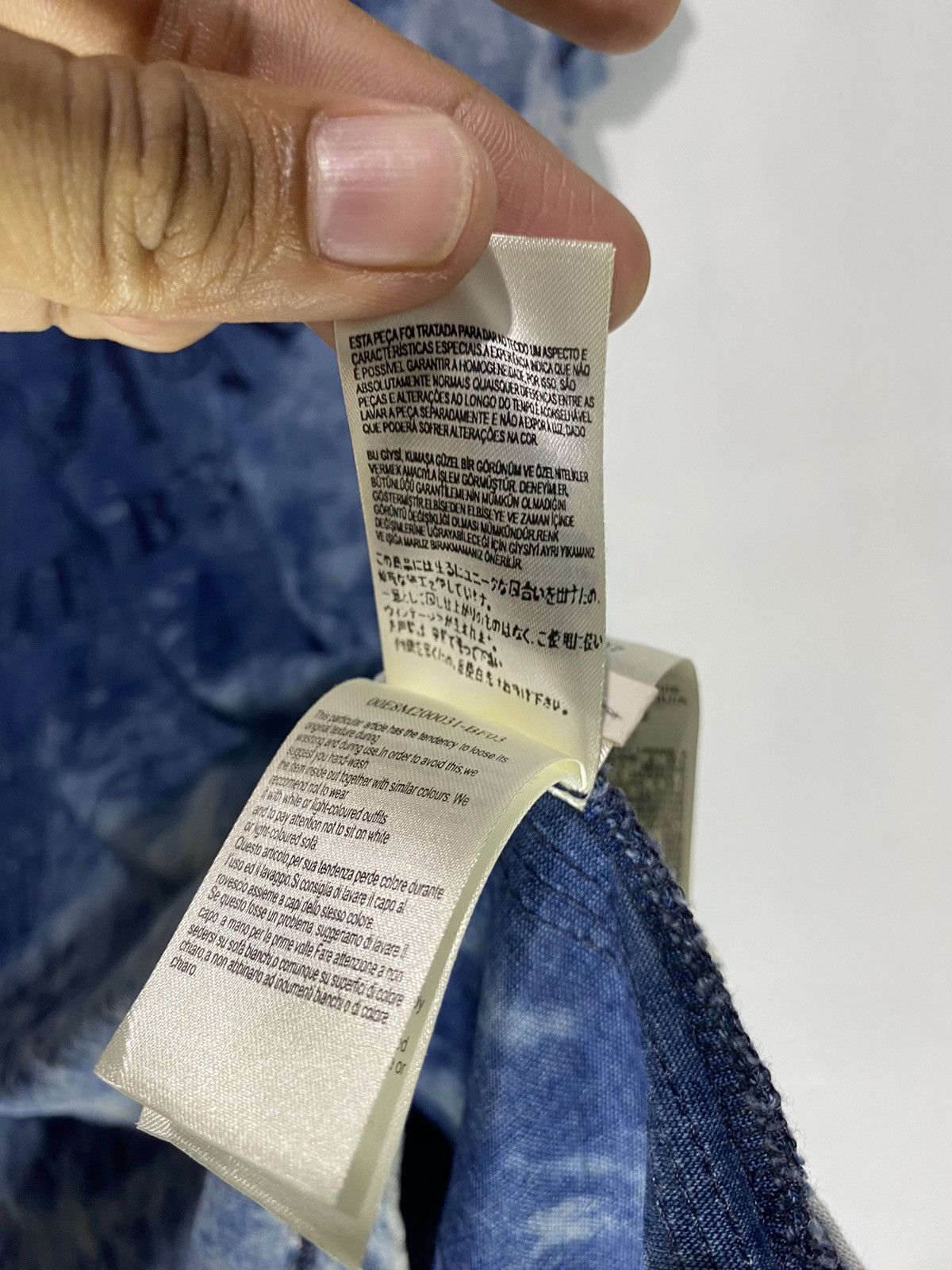 Diesel × If Six Was Nine × Japanese Brand 2000s diesel distressed punk tie dye tee Size US XL / EU 56 / 4 - 9 Thumbnail