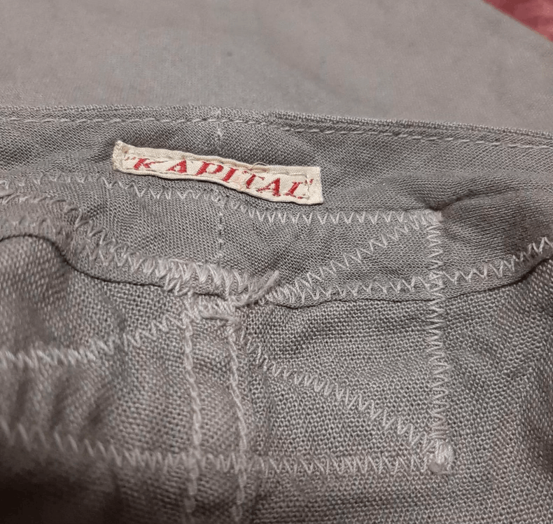 Kapital Kapital Layered and lace-up workwear pant Size US 27 - 6 Thumbnail