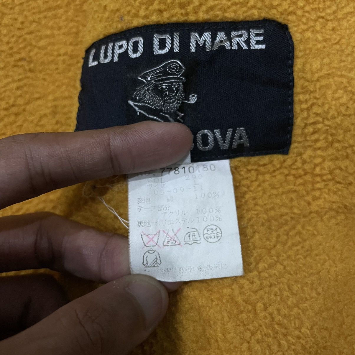 Japanese Brand Vintage Sina Cova Lupo Di Mare Military Hoodie Jacket Size US L / EU 52-54 / 3 - 24 Thumbnail