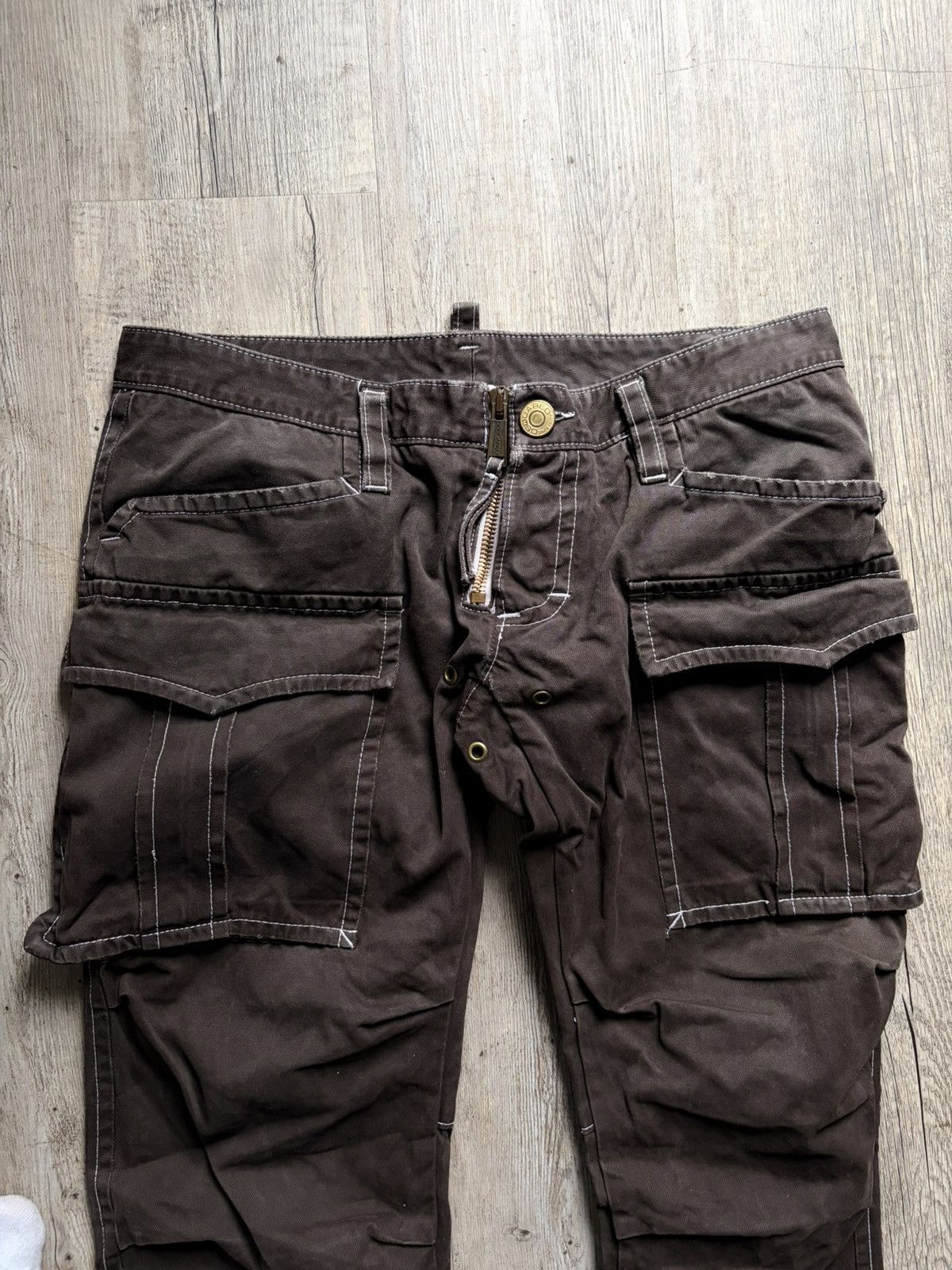 Dsquared2 2005 Dsquared2 bela zip pants denim Size US 34 / EU 50 - 3 Thumbnail