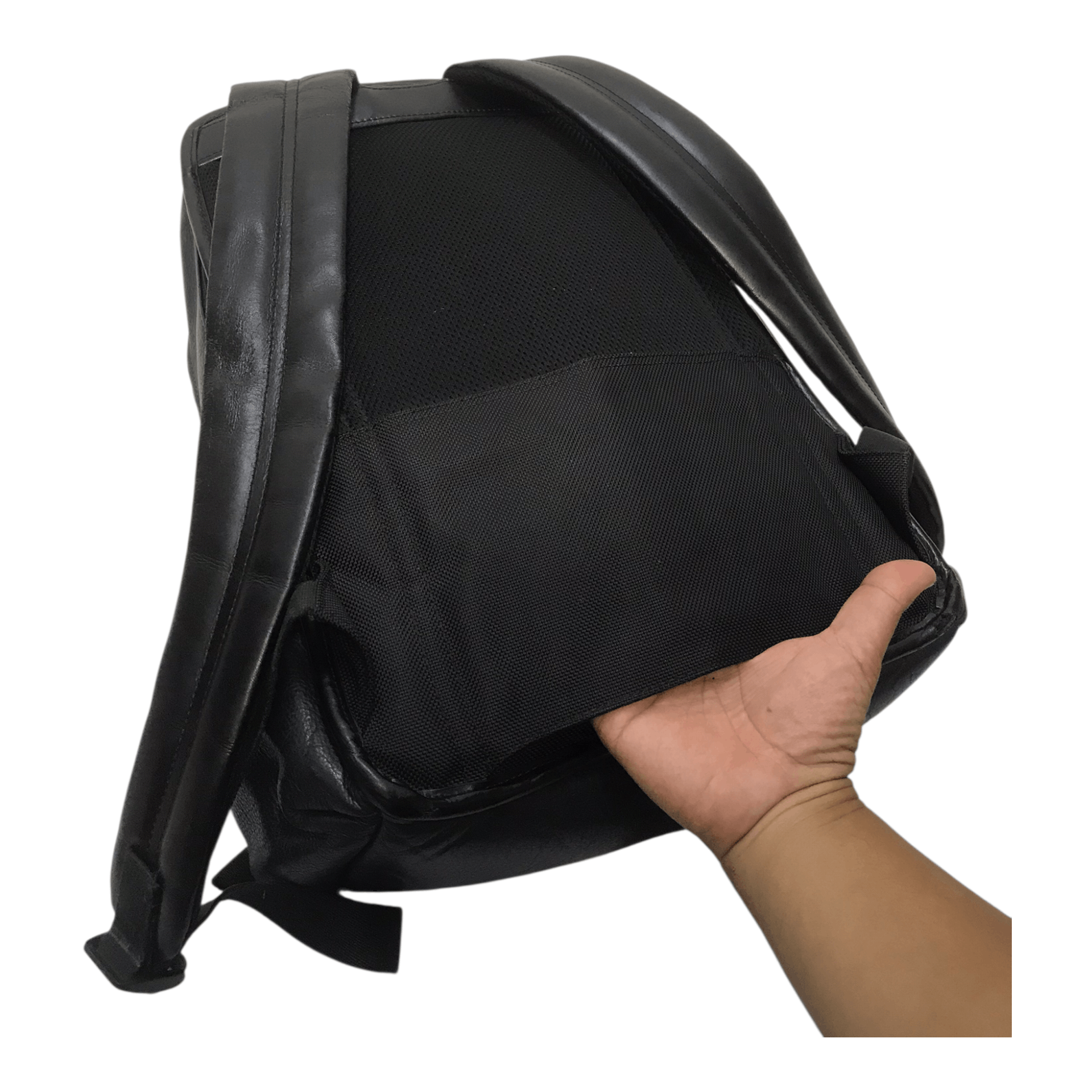 Tumi Tumi Leather Dark Blue Bagpack Size ONE SIZE - 12 Thumbnail