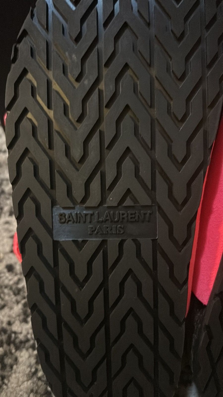 Saint Laurent Paris Saint Laurent Jimmy Buckle Flat Sandals in Suede size 36 Size US 6 / IT 36 - 7 Thumbnail