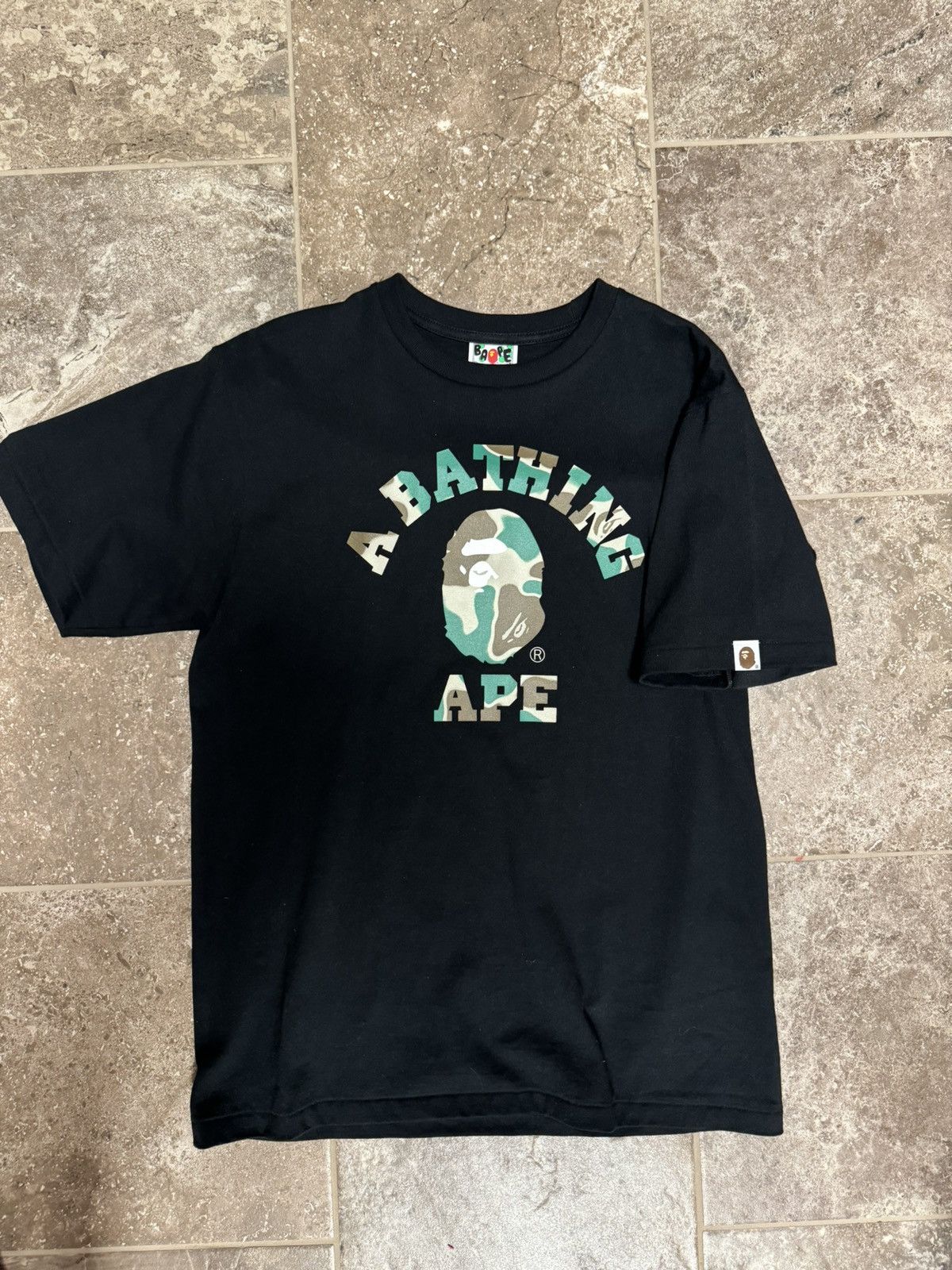 Bape Bape Classic Camo College Tee Size US M / EU 48-50 / 2 - 1 Thumbnail