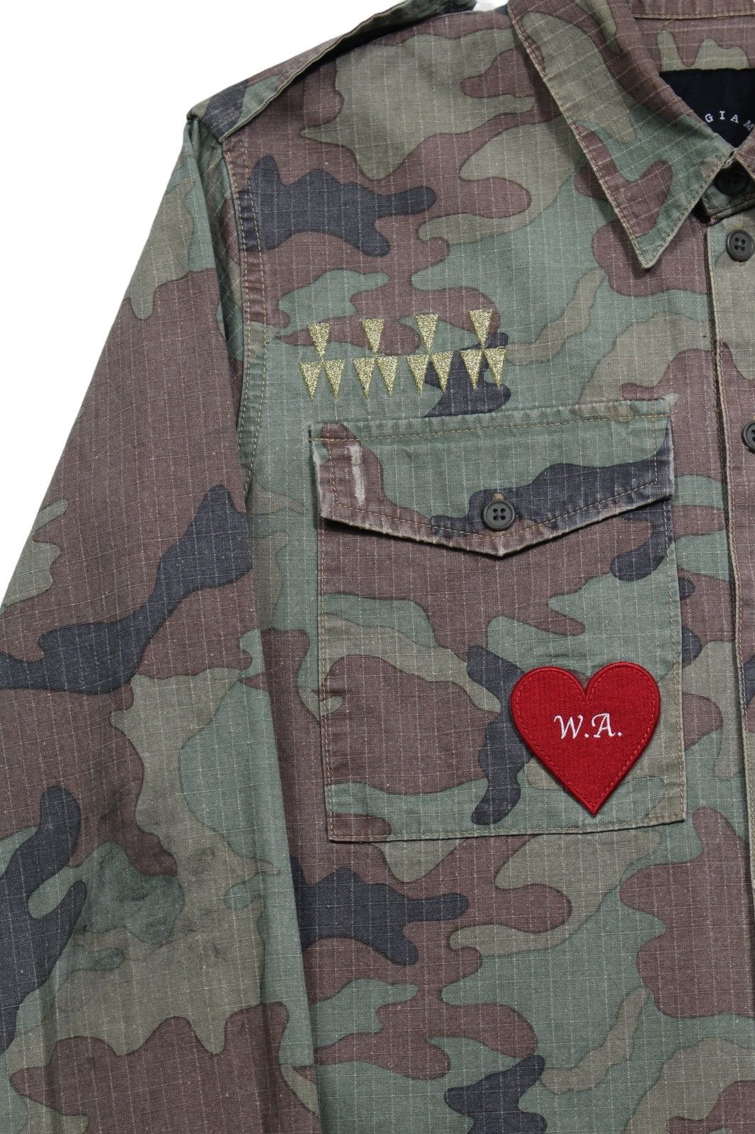 14th Addiction × If Six Was Nine × KMRii 2000S WHEREABOUTS CAMO I AM ALWAYS MISSING QUEEN JACKET Size US L / EU 52-54 / 3 - 10 Thumbnail