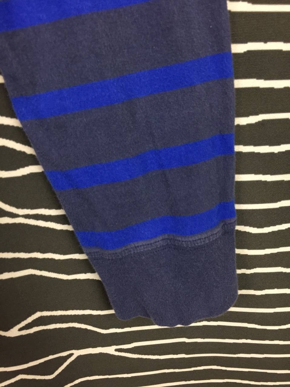 Polo Ralph Lauren Vtg Polo Ralph Lauren Small Logo Striped Long Sleeve Tee Size US M / EU 48-50 / 2 - 4 Thumbnail