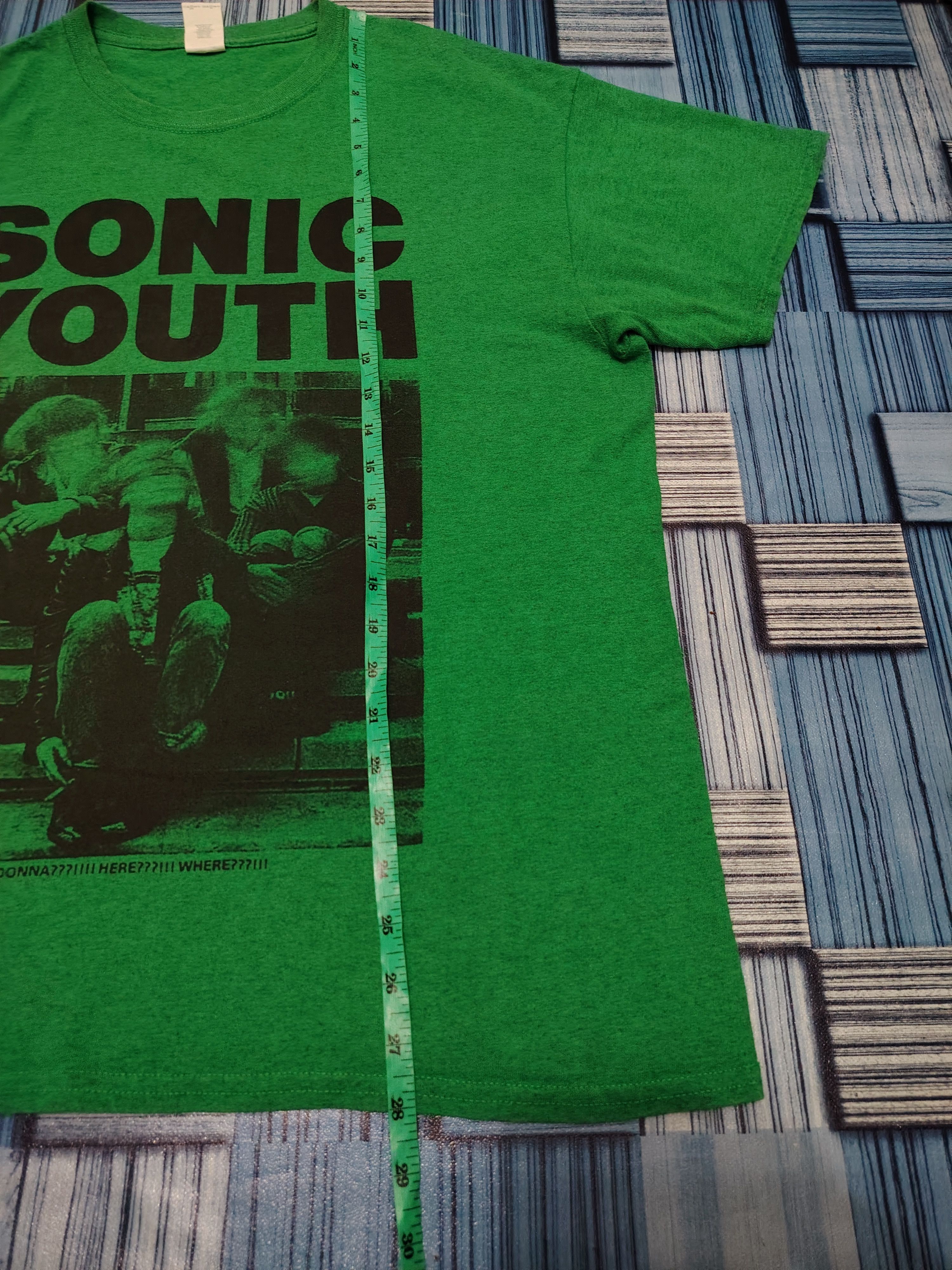 Band Tees Rare!!! Sonic Youth iconic Band Tees Size US L / EU 52-54 / 3 - 10 Thumbnail