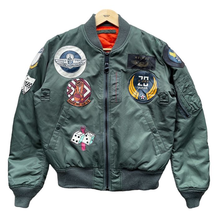 Vintage Vintage Grailed Avirex Flight Jacket MA-1 Top Gun Air