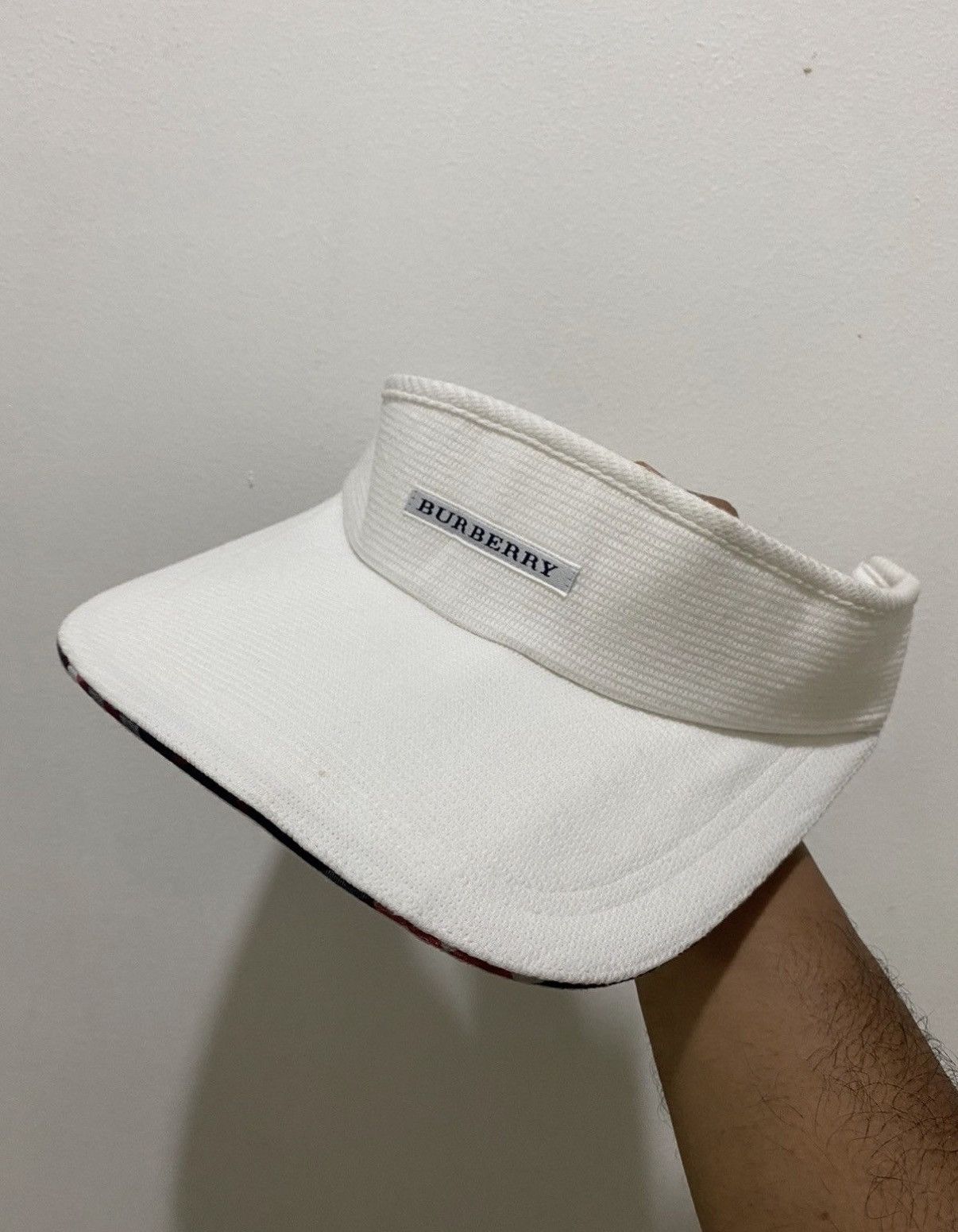 Burberry VTG Burberry Golf Half Cap Size ONE SIZE - 1 Thumbnail