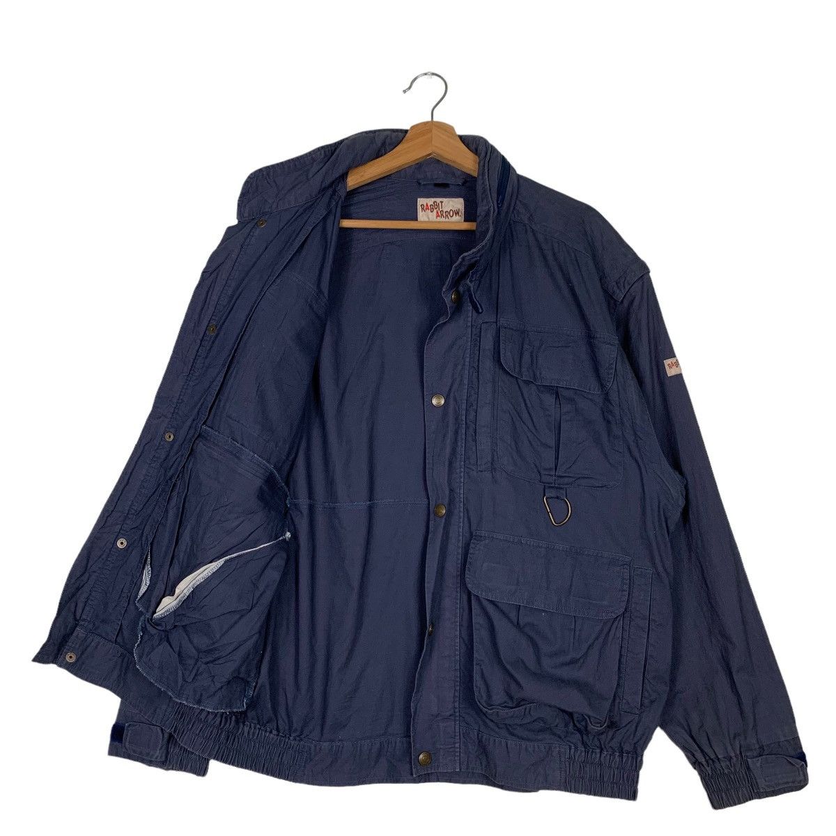 Japanese Brand RABBIT ARROW Four Pocket Utility Work Chore Jacket #0287-C13 Size US L / EU 52-54 / 3 - 10 Thumbnail