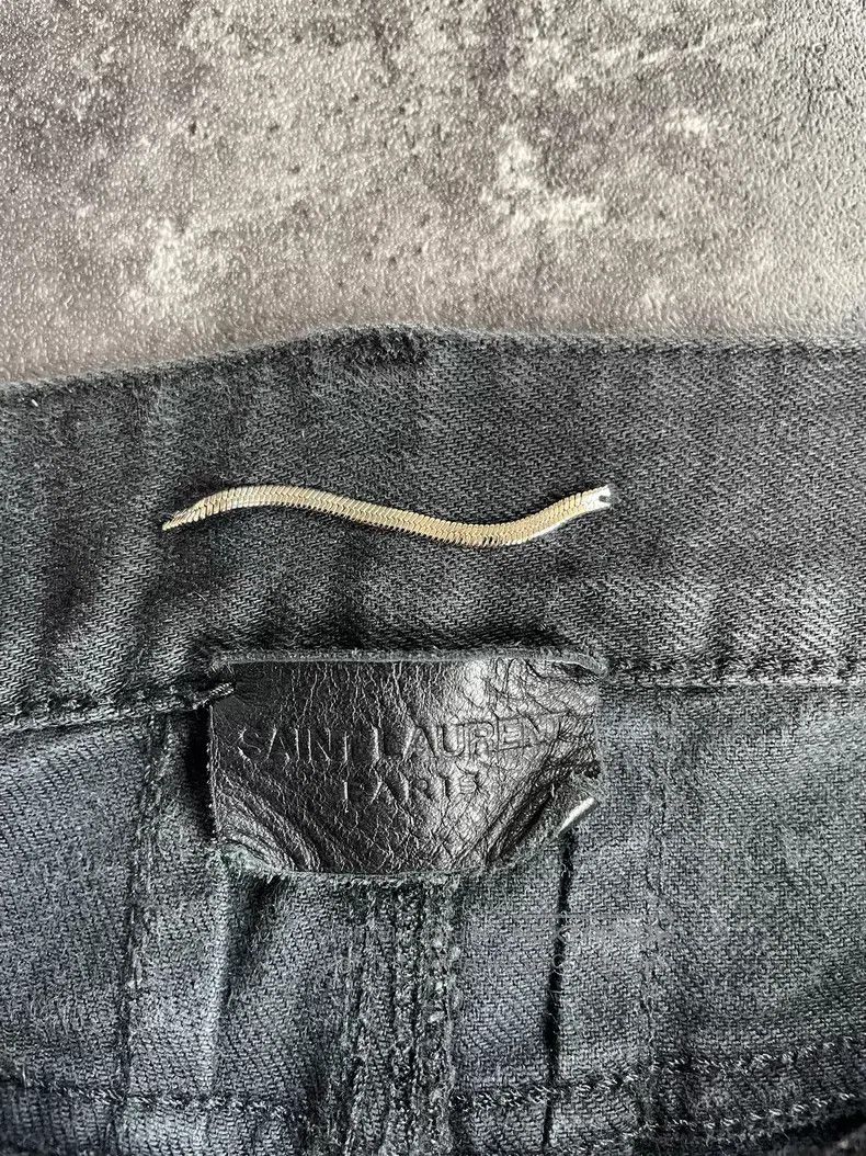Saint Laurent Paris Saint Laurent Paris Multi-Zipper Sheepskin Patch Leather B Size US 30 / EU 46 - 5 Thumbnail