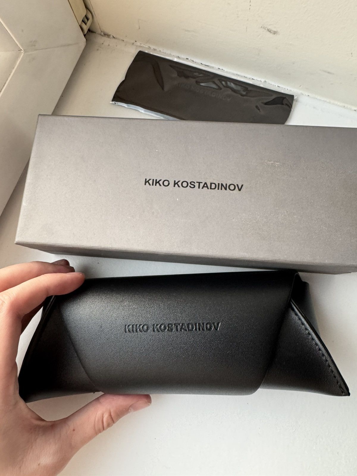 Kiko Kostadinov Kiko Kostadinov SS23 Evening Blue Nisse Sunglasses Size ONE SIZE - 6 Thumbnail