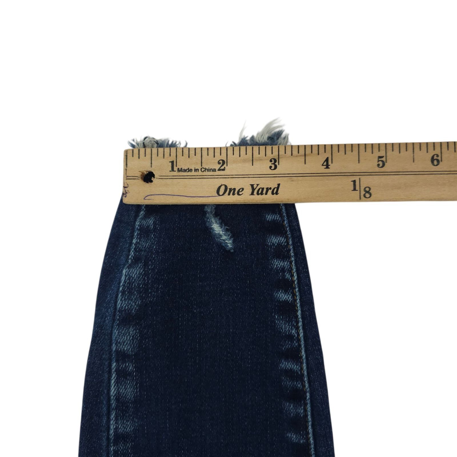 Kancan USA KanCan Distressed Jeans Size 23 Ultra High Rise Ankle Skinny Size 23" - 7 Thumbnail