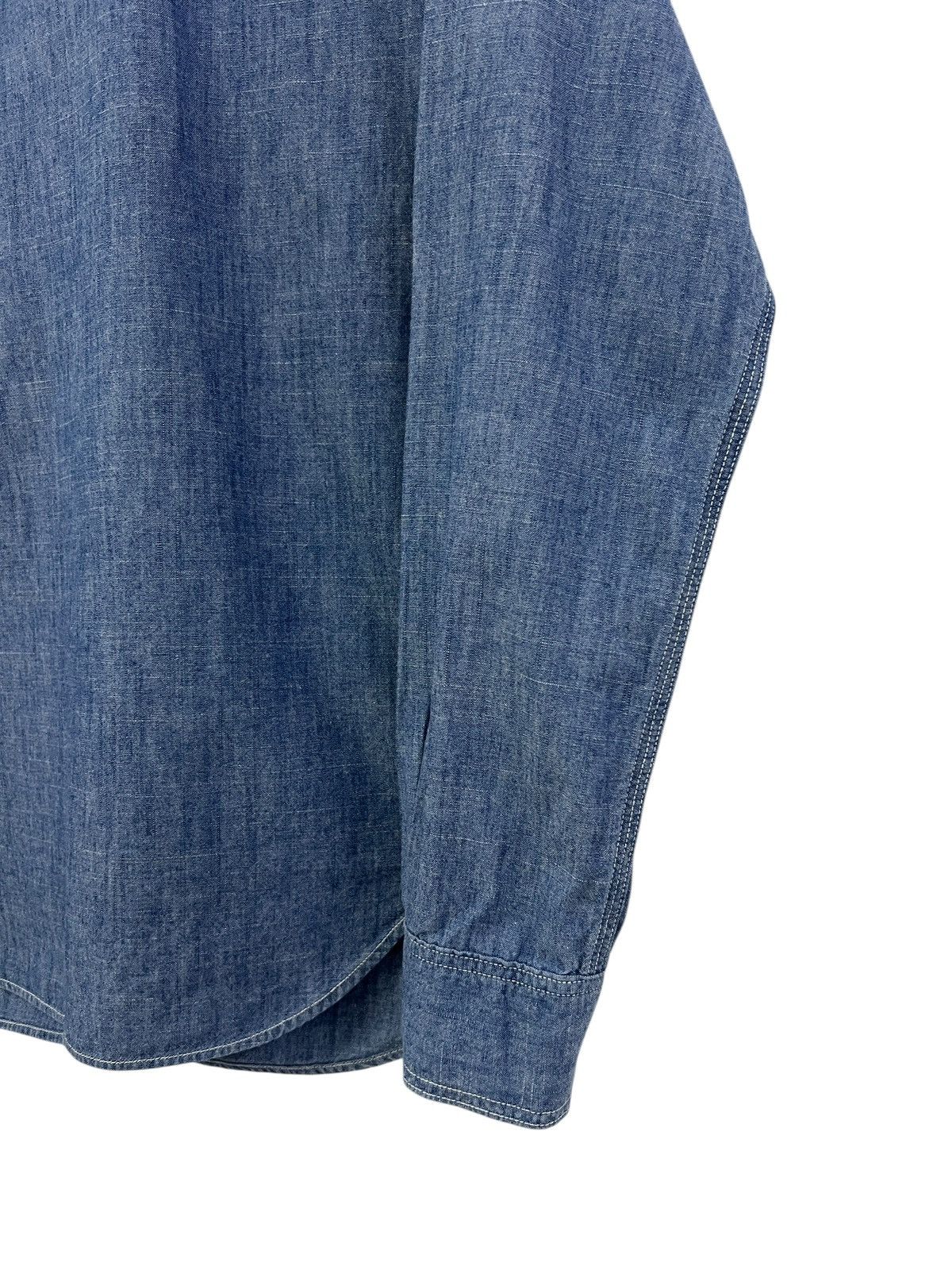 Orslow Orslow Chambray Button Up Shirt Size S / US 4 / IT 40 - 9 Thumbnail