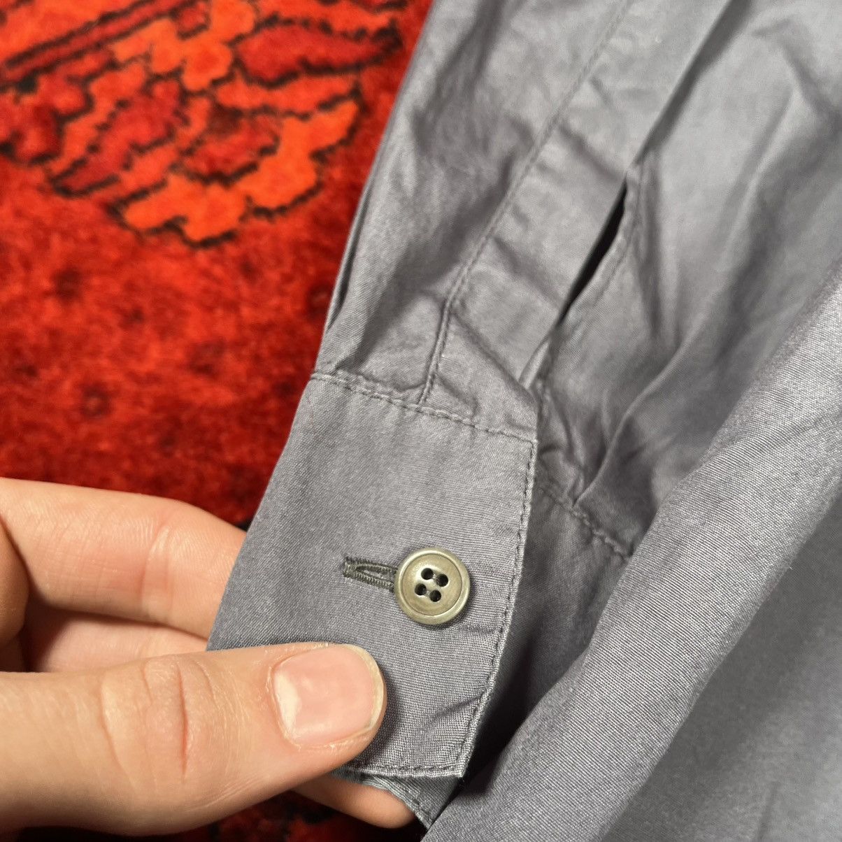 Miu Miu Vintage 2001 Archive Rare Pockets on Chest Miu Miu shirt Size S / US 4 / IT 40 - 5 Thumbnail