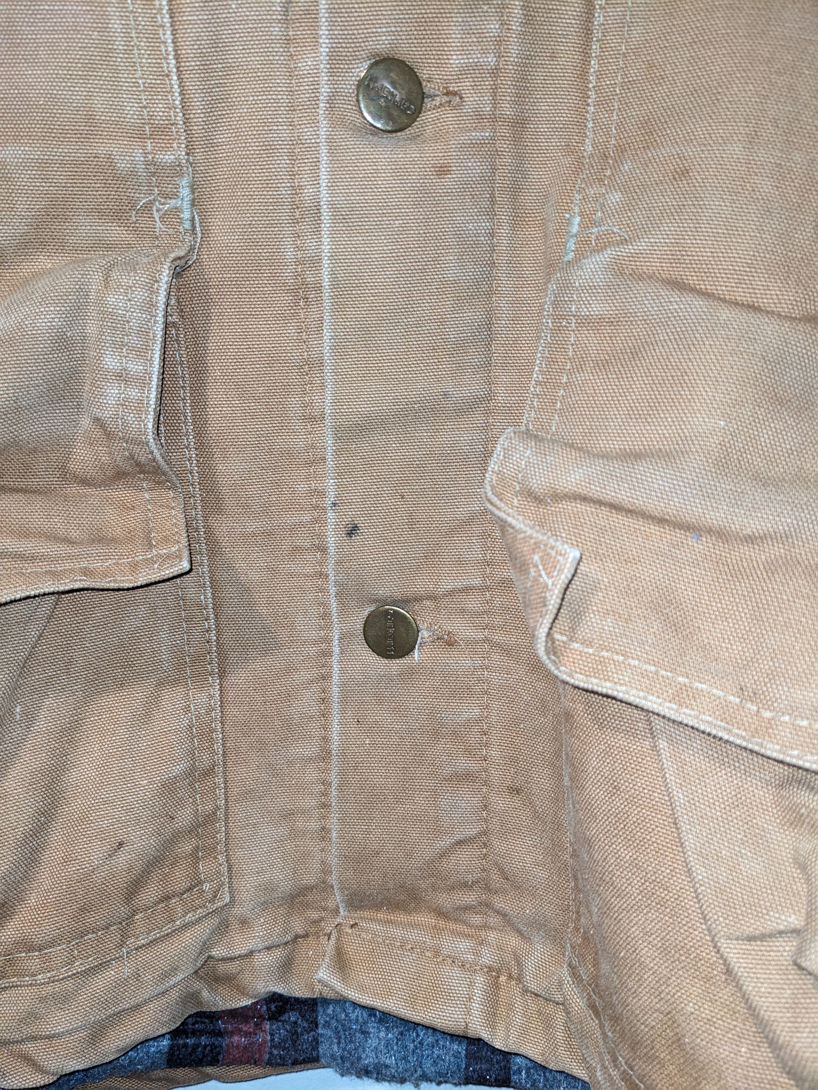 Carhartt × Vintage Vintage Carhartt CB256 Hunting Jacket Blanket Lined Pouch Size US XXL / EU 58 / 5 - 8 Thumbnail