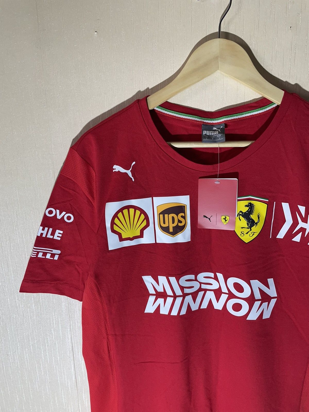 Ferrari Puma Ferrari Scuderia Racing streetwear T shirt Size US L / EU 52-54 / 3 - 3 Thumbnail