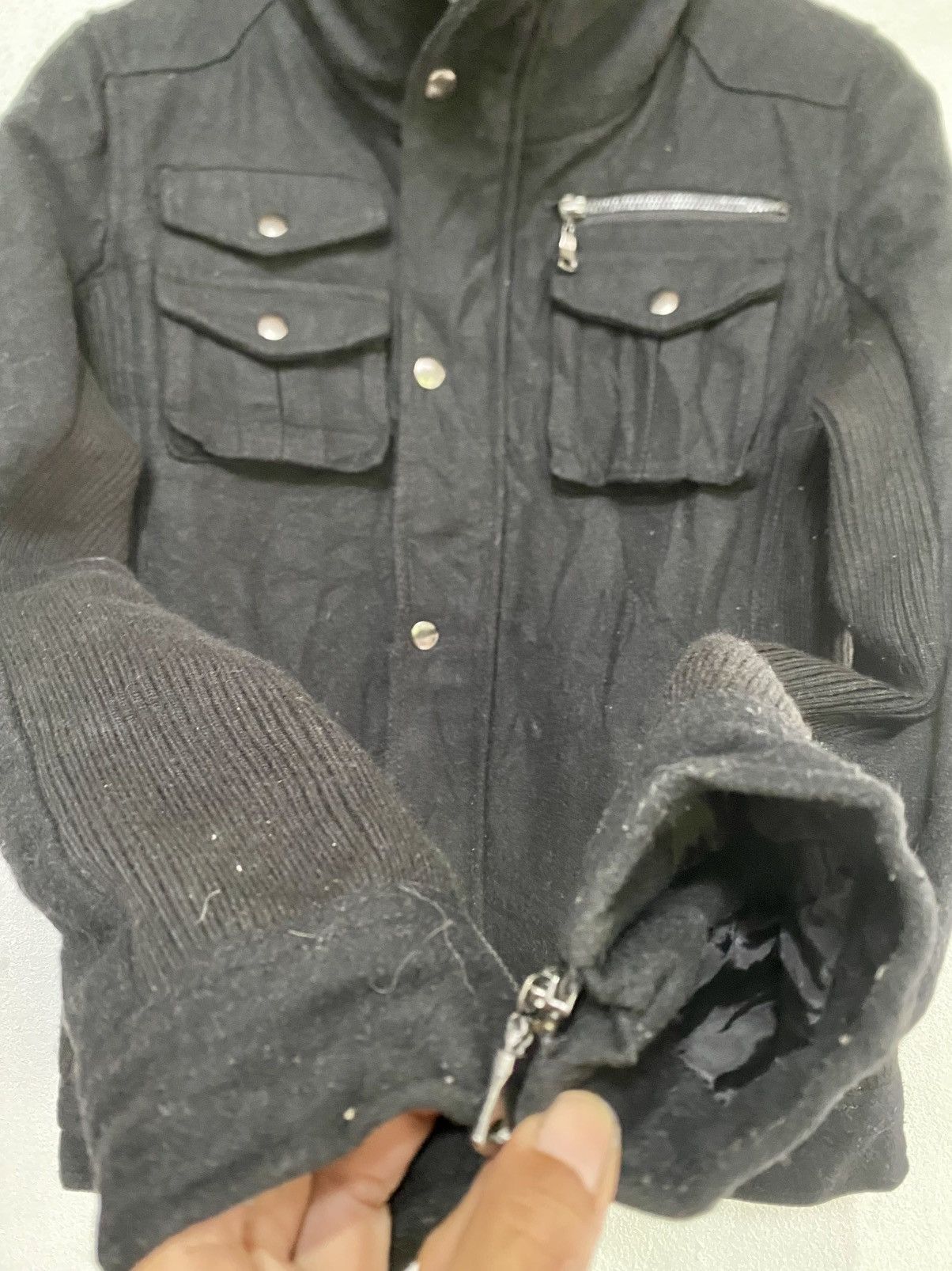 If Six Was Nine × Japanese Brand × Le Grande Bleu (L.G.B.) SE Man Tic Design Zipper Hoodie Punk Jacket Size US M / EU 48-50 / 2 - 6 Thumbnail