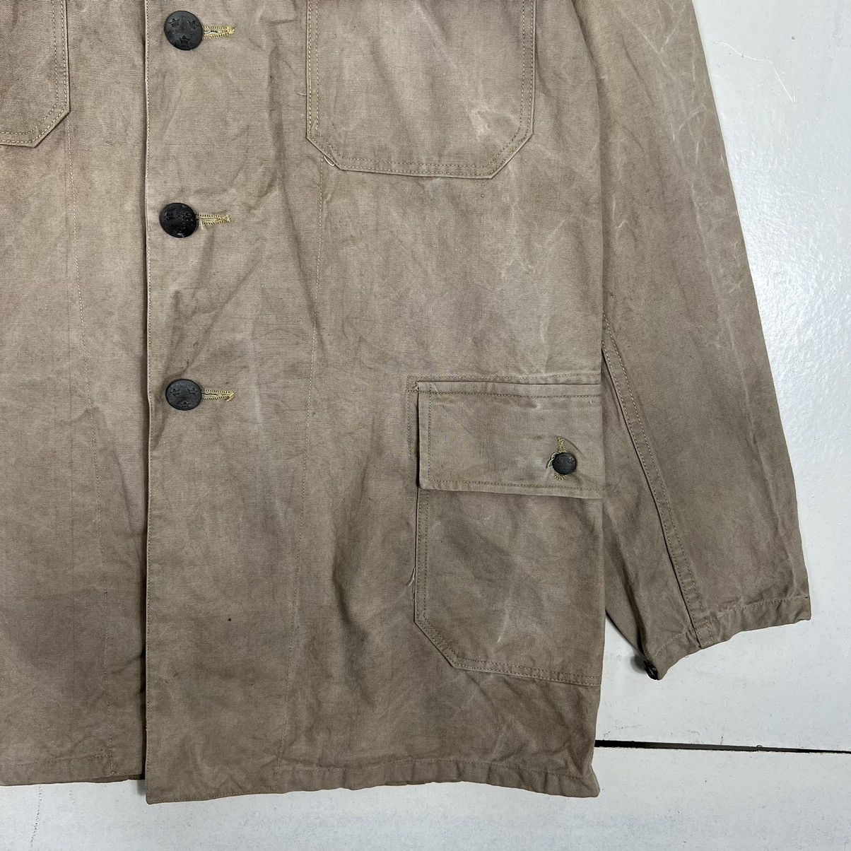 Vintage 🔥 40s VINTAGE SWEDISH MILITARY JACKET Size US M / EU 48-50 / 2 - 5 Thumbnail