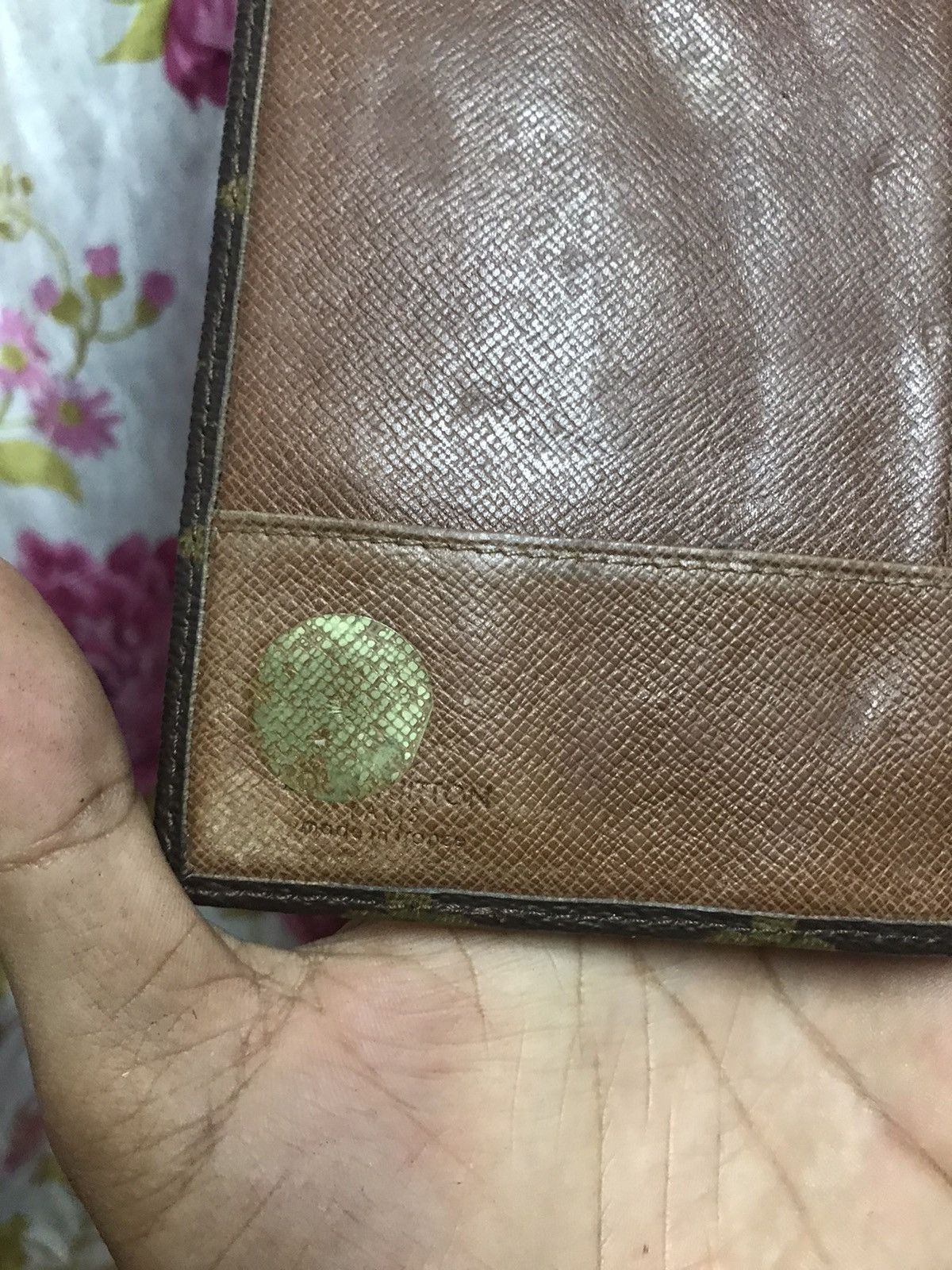 Louis Vuitton Authentic Louis Vuitton 80s Vintage Wallet Man Size ONE SIZE - 4 Thumbnail