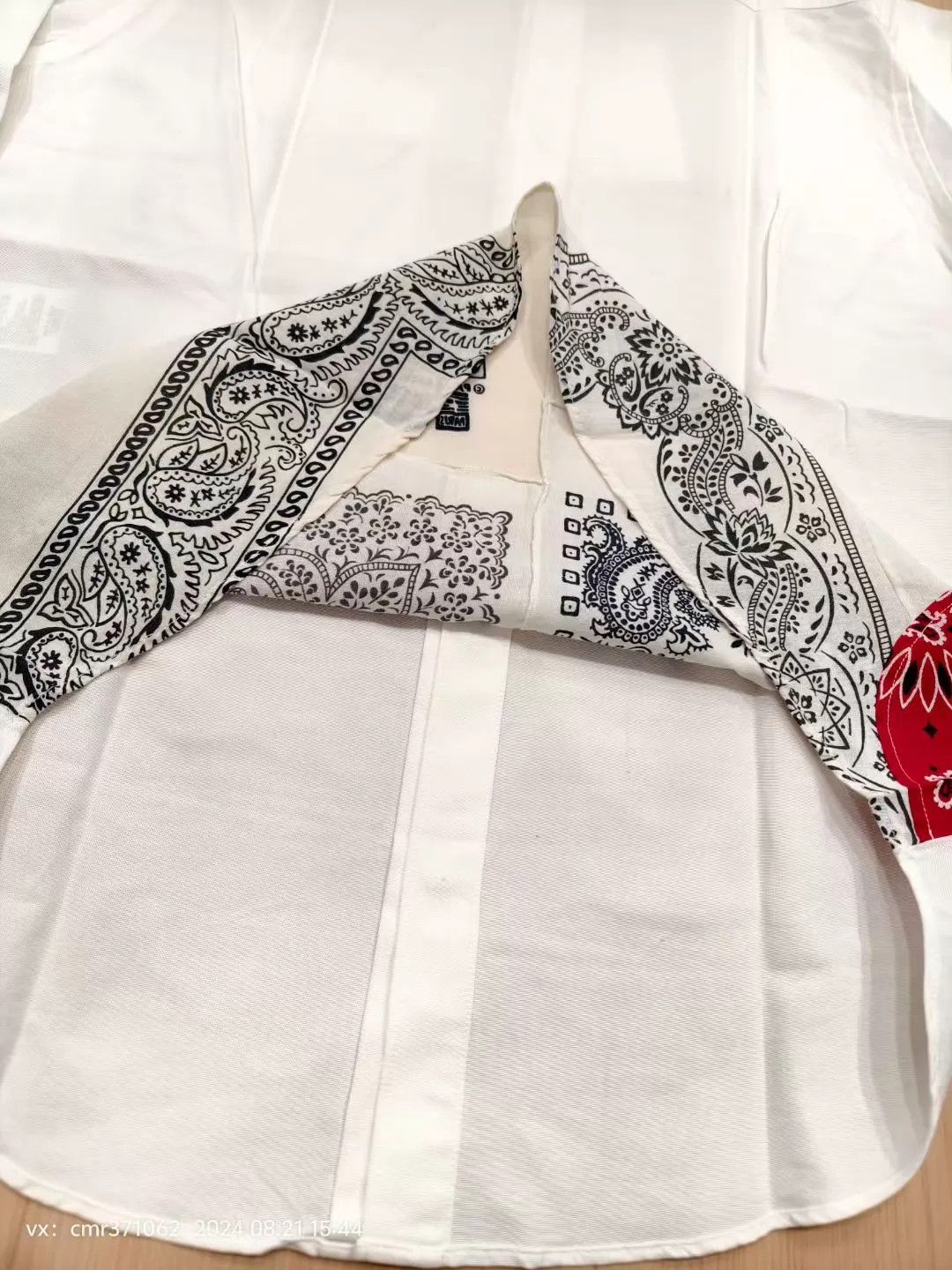 Visvim VISVIM 19SS SPOT LUNGTA L/S SHIRT white 3 new Camo Patchwork Size US L / EU 52-54 / 3 - 6 Thumbnail