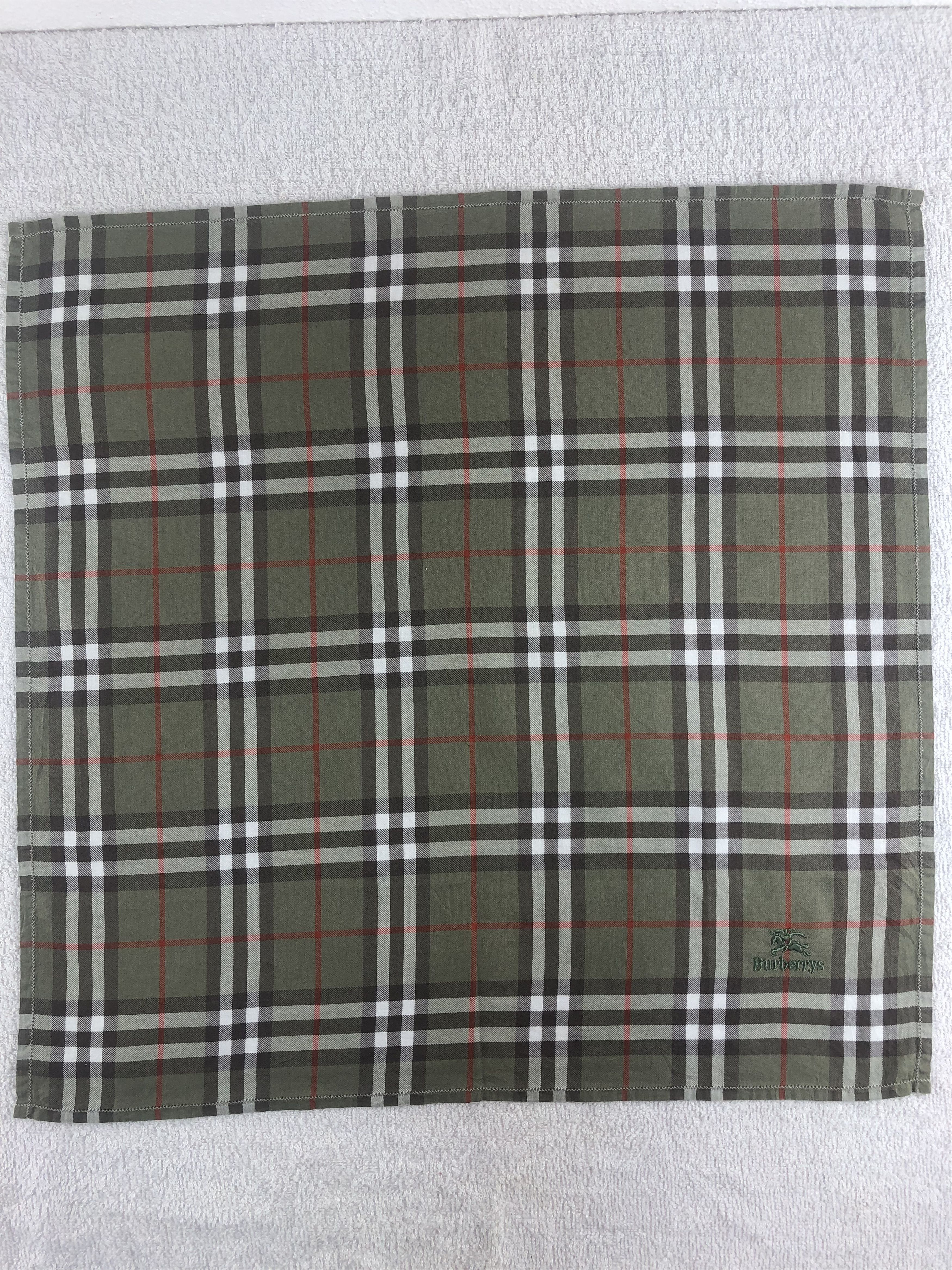 Burberry Burberrys Handkerchief / Bandana / Neckerchief C252 Size ONE SIZE - 3 Thumbnail