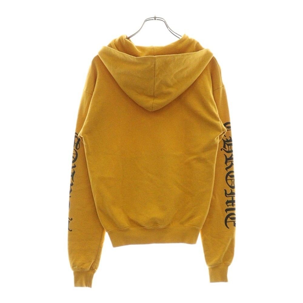 Chrome Hearts Pullover Hoodie Yellow Arm Logo