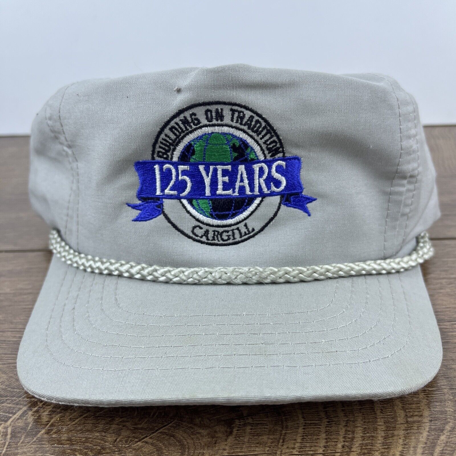 Other Cargill Hat 125 Years Cargill Gray Snapback Hat Adjustable A Size ONE SIZE - 3 Thumbnail