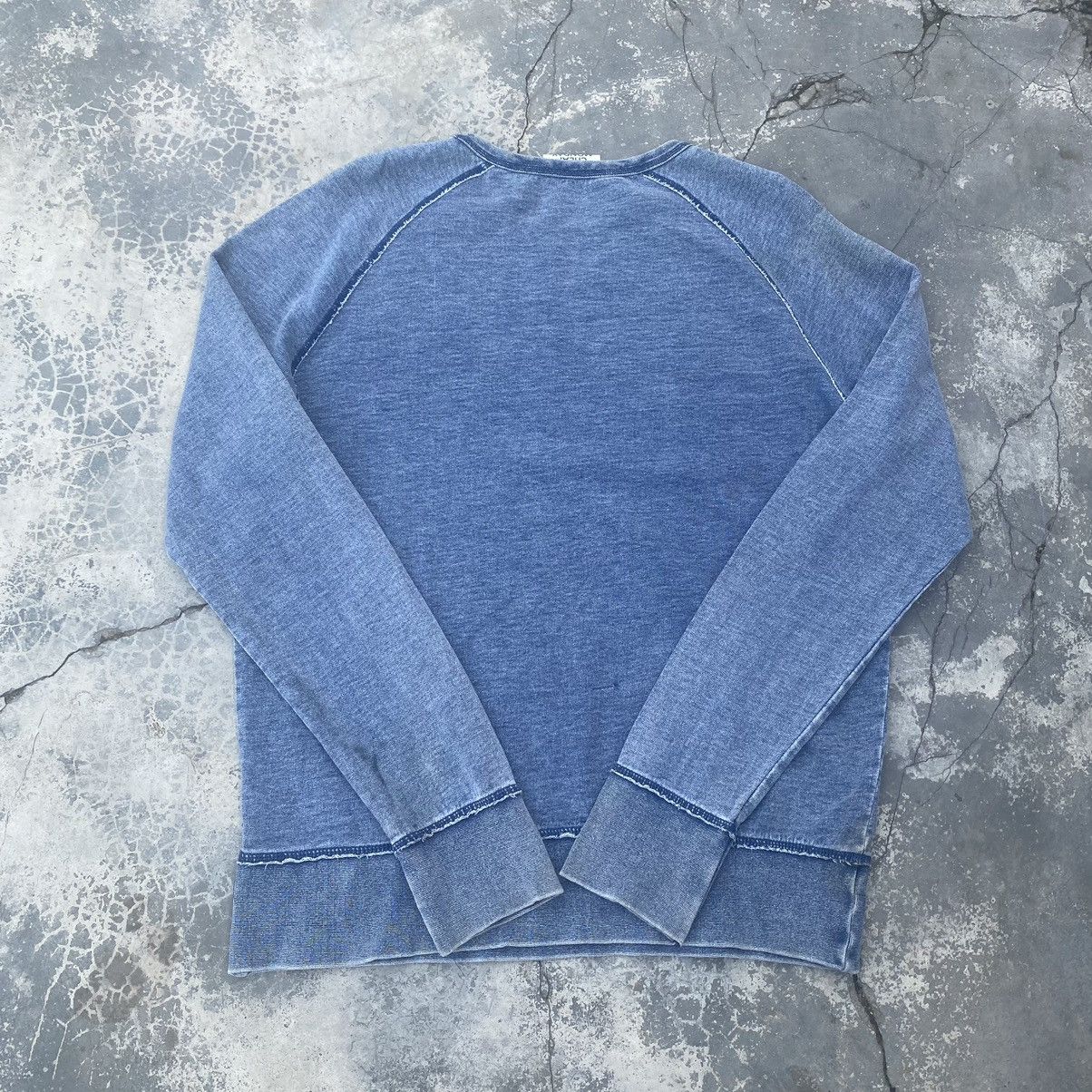 Cheap Monday CHEAP MONDAY Faded Indigo Sweatshirt Size US M / EU 48-50 / 2 - 3 Thumbnail