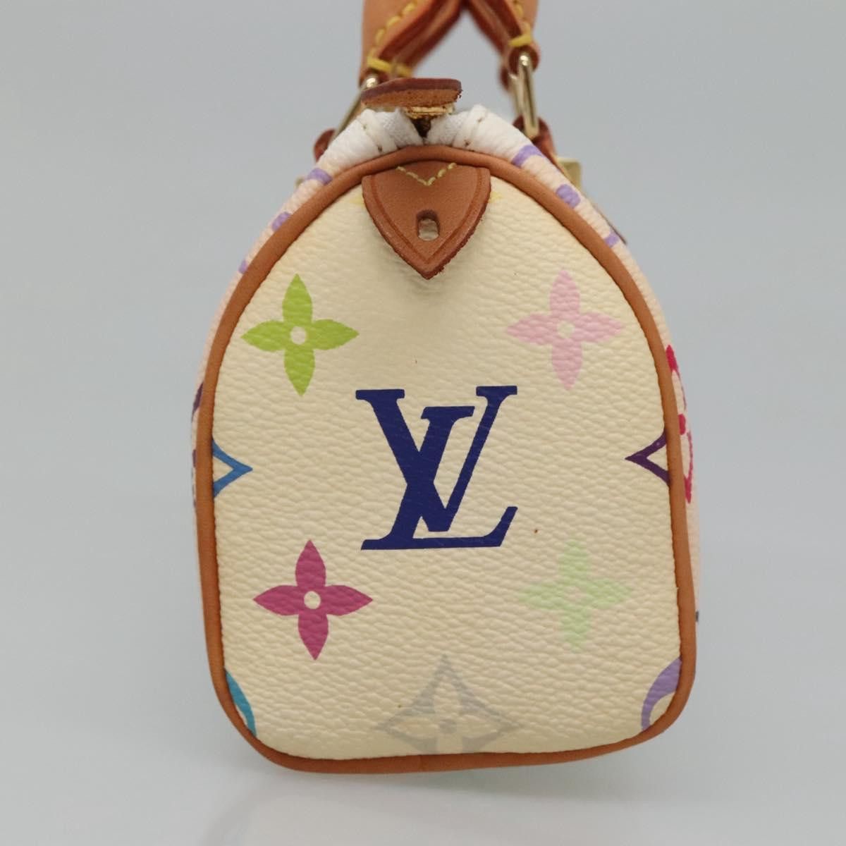 Louis Vuitton LOUIS VUITTON Monogram Multicolor Mini Speedy Hand Bag Size ONE SIZE - 3 Thumbnail