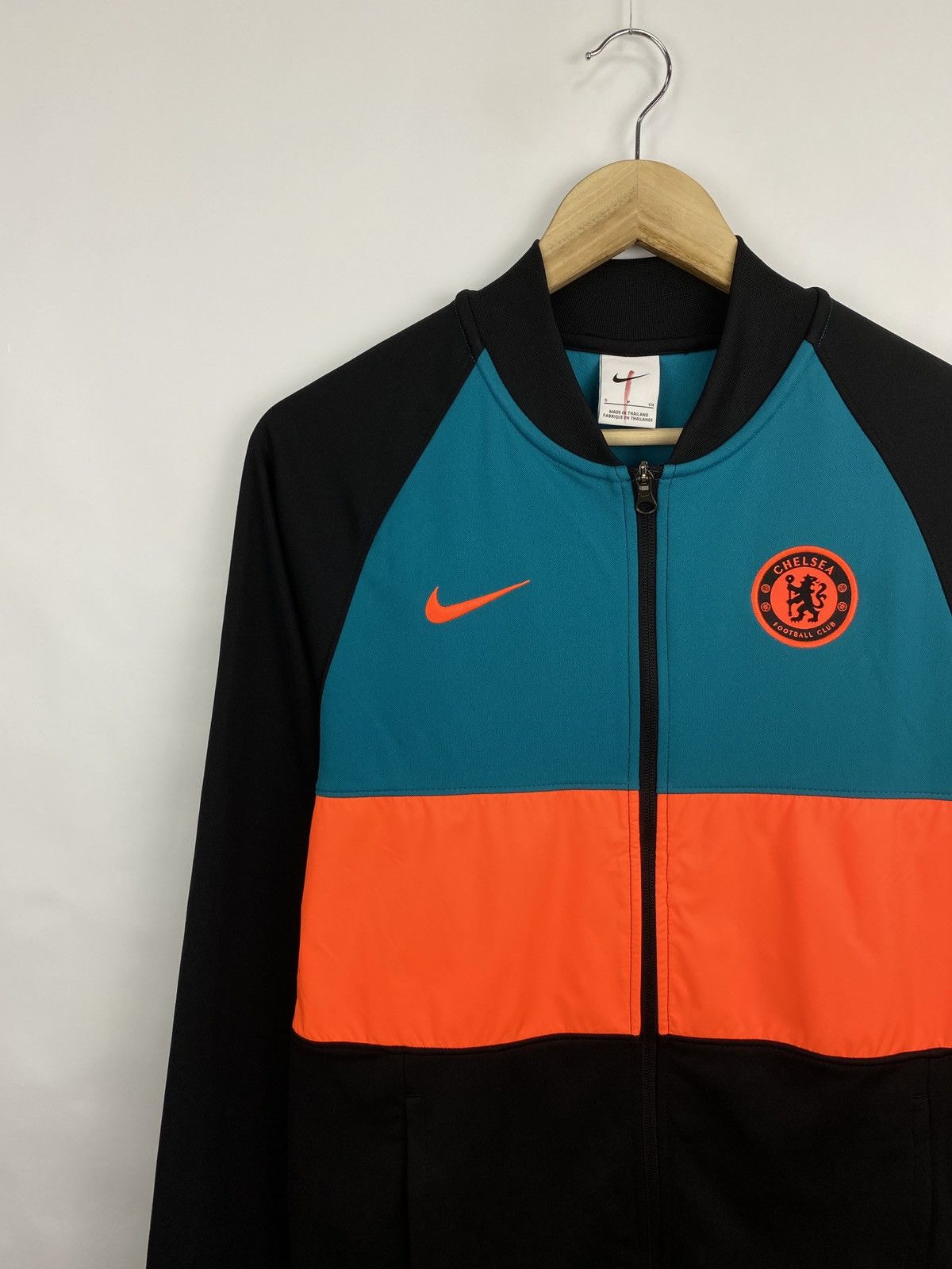 Nike Nike Chelsea Zip Hoodie Soccer Jersey Training Rare Retro Size US S / EU 44-46 / 1 - 2 Thumbnail