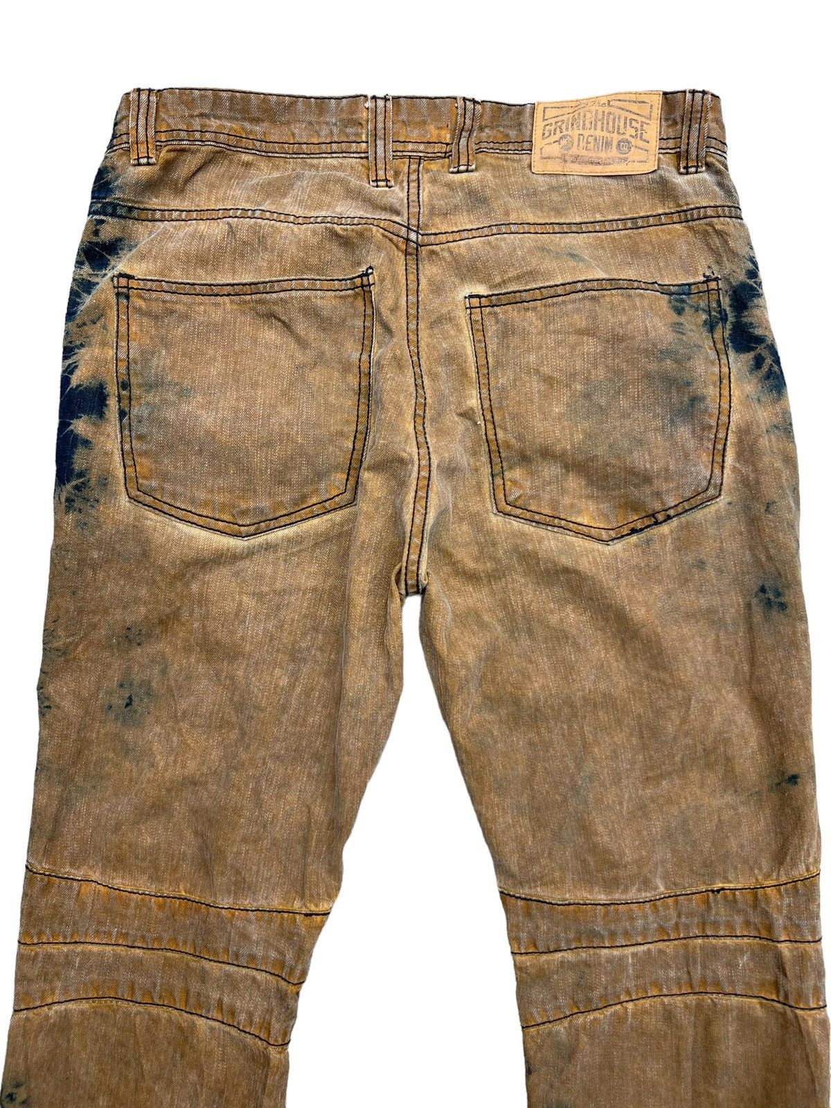 Japanese Brand Grino House Distressed Elastic Pants 34x33 Size US 35 - 5 Thumbnail
