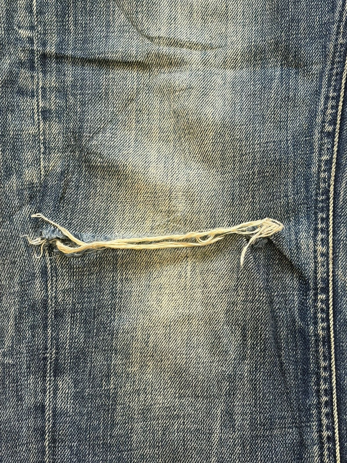 Replay Vintage Replay Leena Faded Wash Distressed Jeans Size 30" / US 8 / IT 44 - 3 Thumbnail