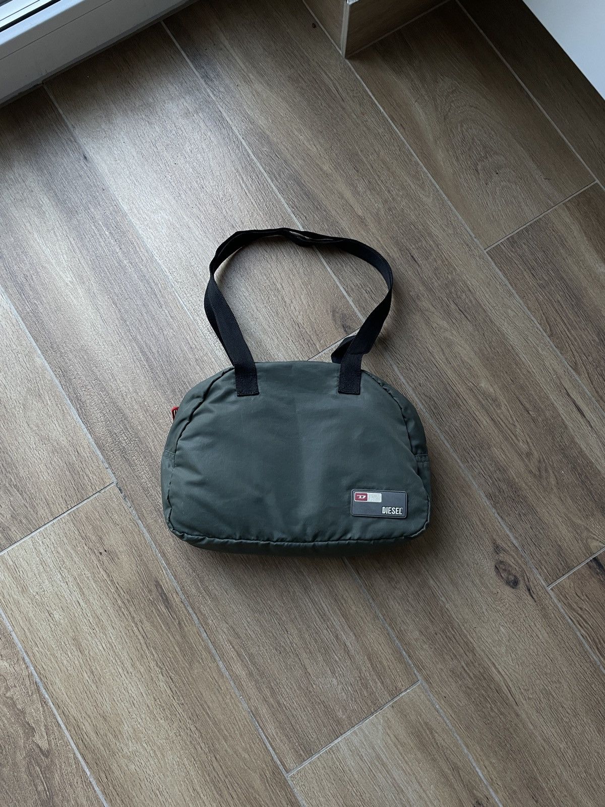 Vintage Vintage Diesel Bag Nylon Big Logo Japanese Avant Garde Y2K Size ONE SIZE - 1 Thumbnail