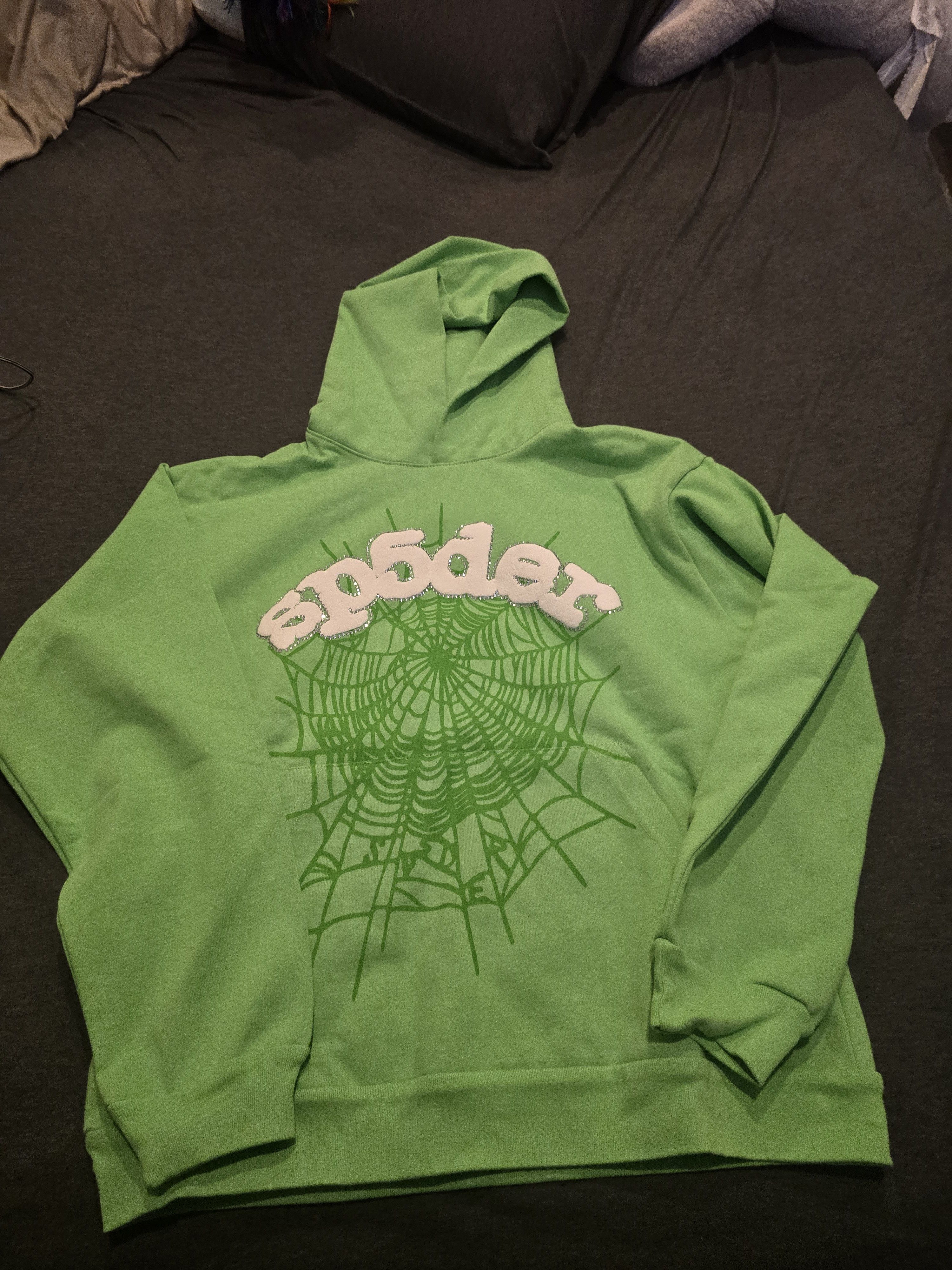 image of Spyder Green Hoodie Size S , Men's