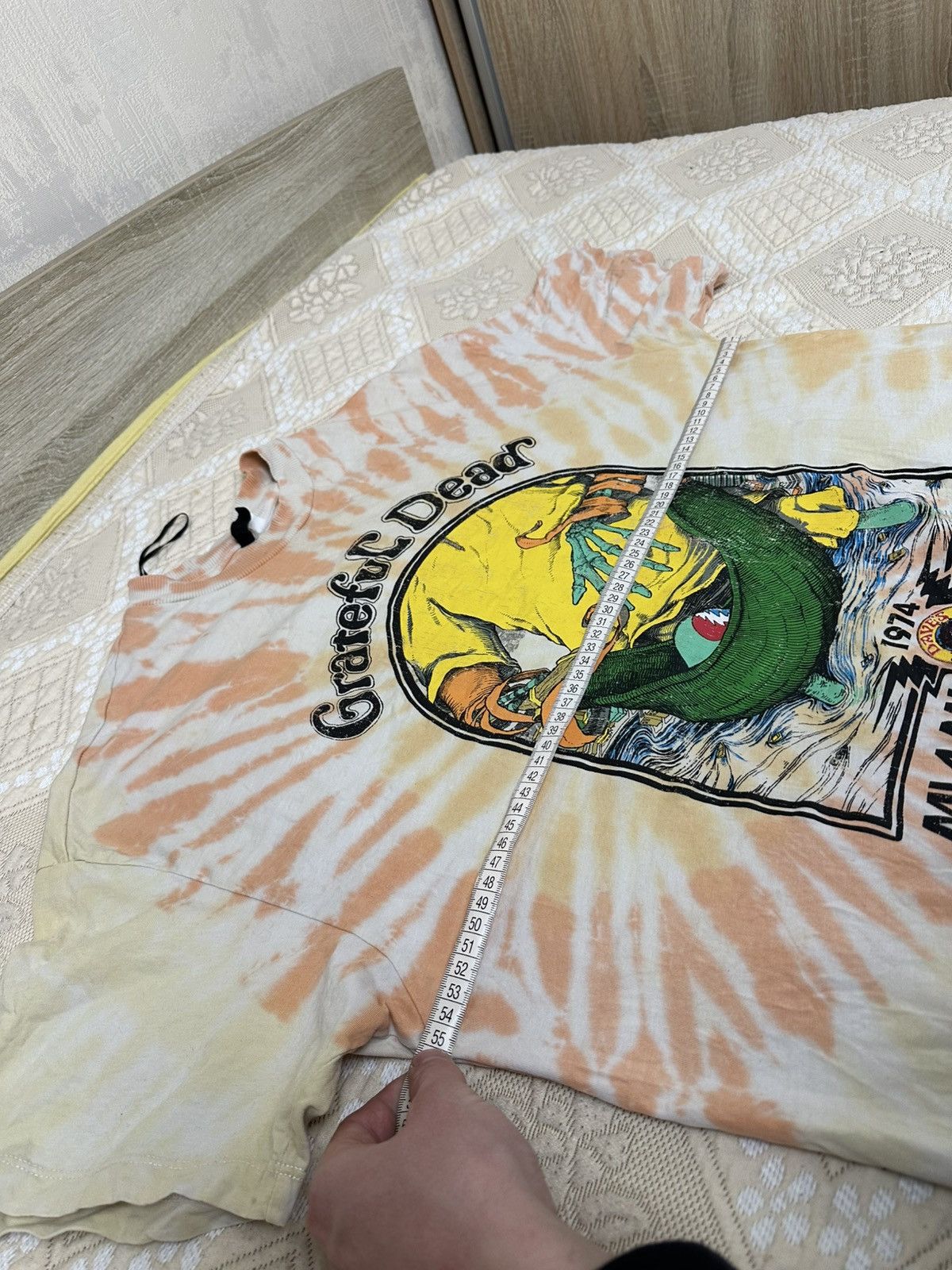Grateful Dead 🔥 Grateful Dead Tie Dye Rock Band T Shirt Divided Vintage Size US M / EU 48-50 / 2 - 7 Thumbnail