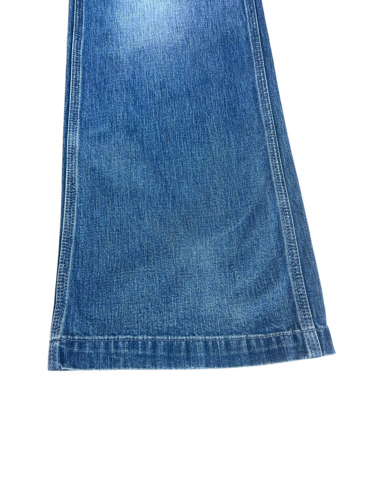 Blue Blue Japan Loose Flare Inpaichthys Kerri Japan Fade Denim Work Jeans Size US 30 / EU 46 - 8 Thumbnail