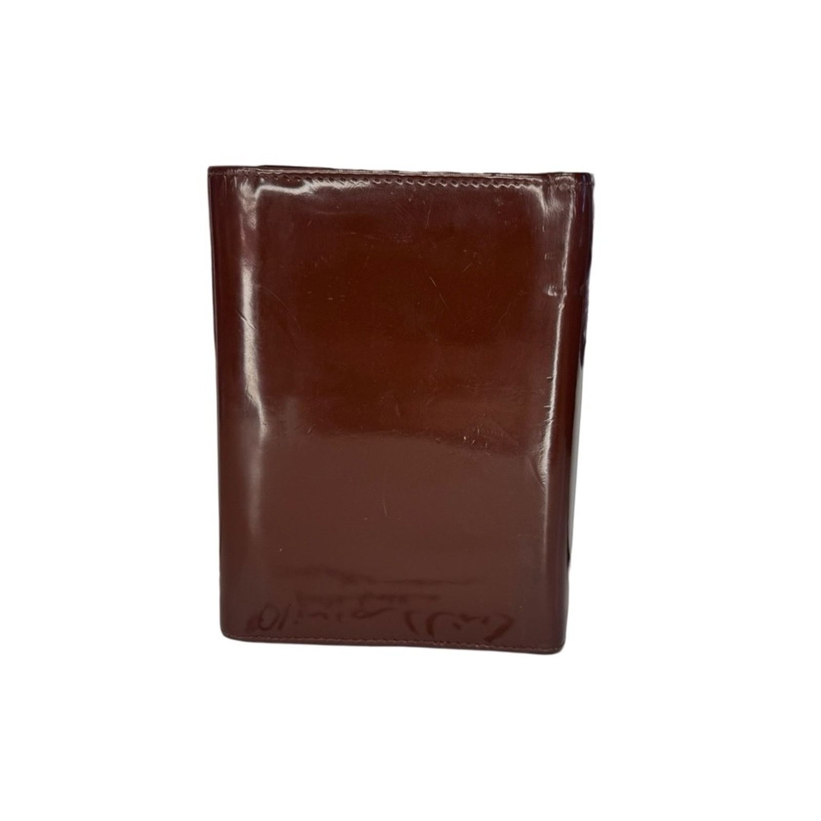 Gucci Gucci Mini Agenda Planner/Wallet GUC Red Burgundy Leather Size ONE SIZE - 10 Thumbnail