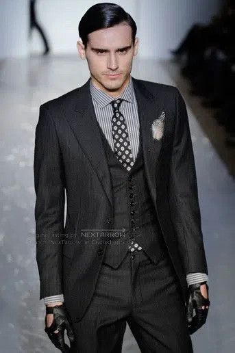 Hermes Hermes Cashmere and mink three-piece suit Size 50R - 1 Thumbnail