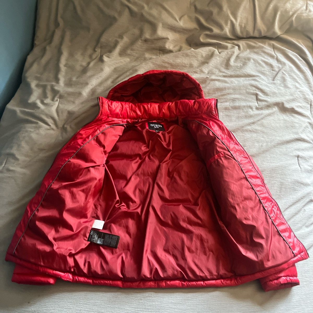 Guess Red guess puffer jacket Size US S / EU 44-46 / 1 - 4 Thumbnail