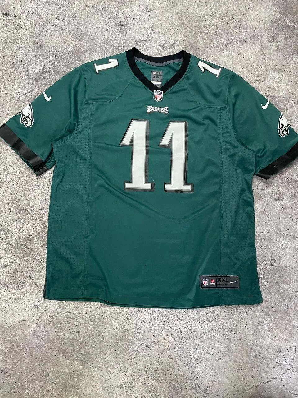 NFL Nike Philadelphia Eagles Wentz Jersey XXL Green On Field NFL Size US XXL / EU 58 / 5 - 1 Thumbnail