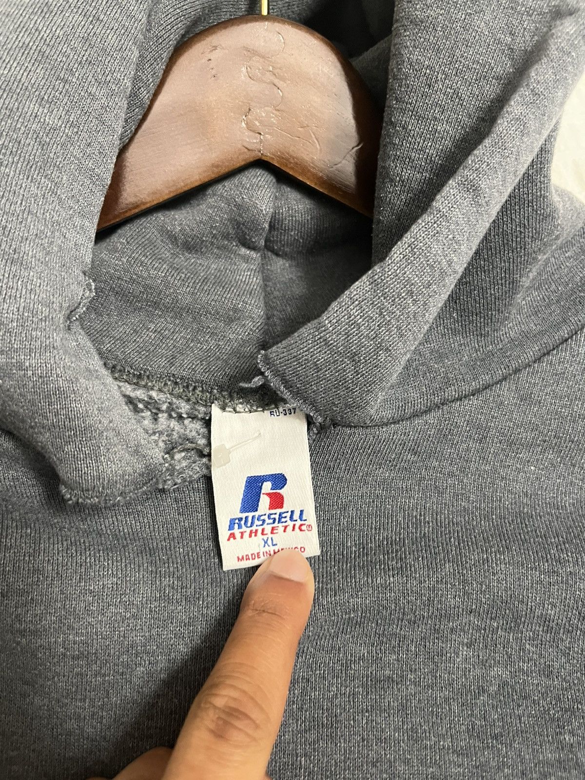 Russell Athletic × Vintage Vintage Russel Athletic Hoodie Size US XL / EU 56 / 4 - 5 Thumbnail