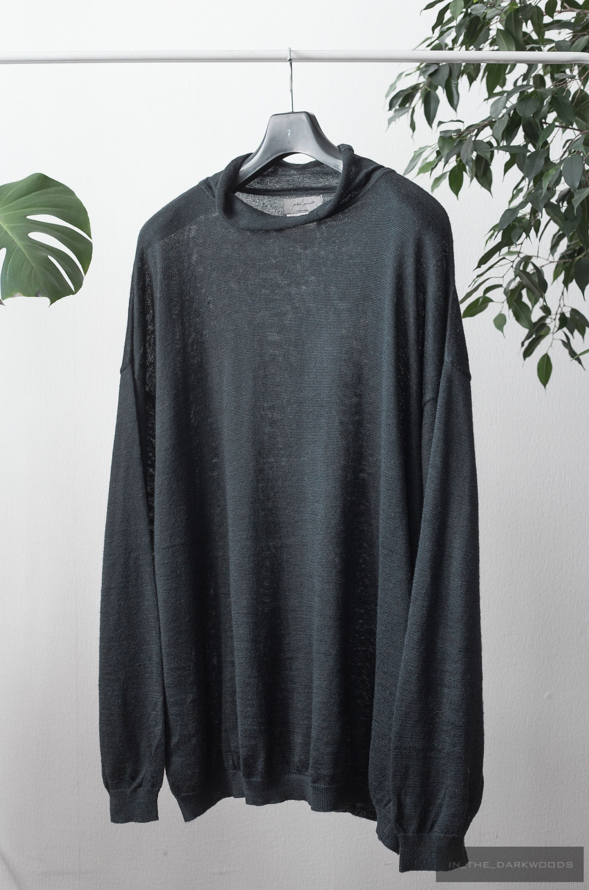 Yohji Yamamoto oversized fit ramie/silk knit Size US L / EU 52-54 / 3 - 6 Thumbnail