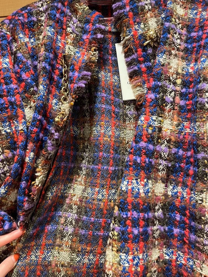 Gucci Gucci Size 36 Tweed coat Size US XS / EU 42 / 0 - 6 Thumbnail