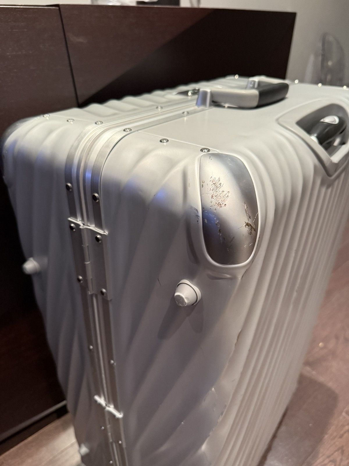 Tumi TUMI Extended Trip Packing Case Silver Aluminum 31” Luggage Size ONE SIZE - 19 Thumbnail