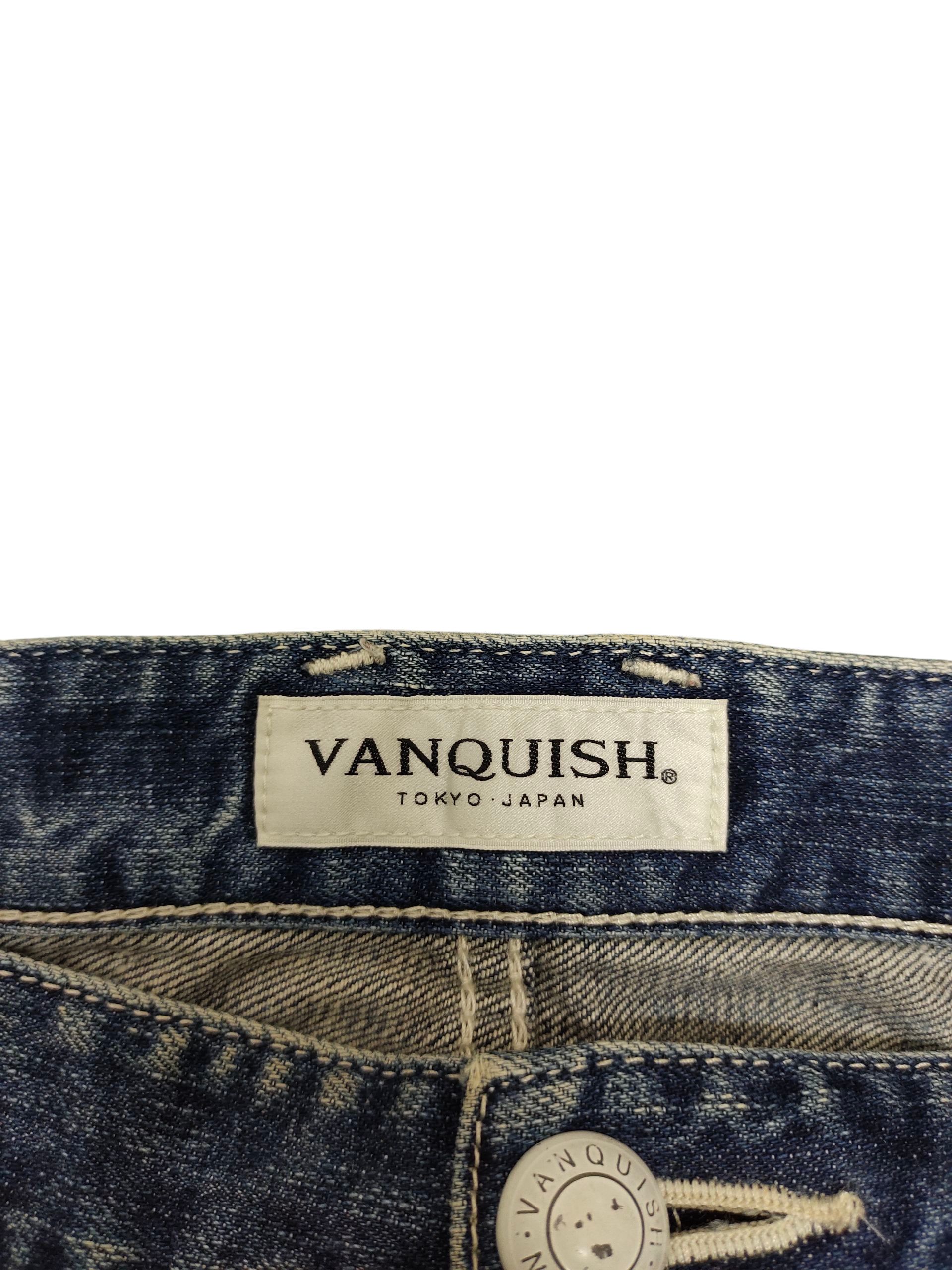 Kapital Vanquish Japan Clawmark Distress Faded Denim Jeans Size US 34 / EU 50 - 11 Thumbnail