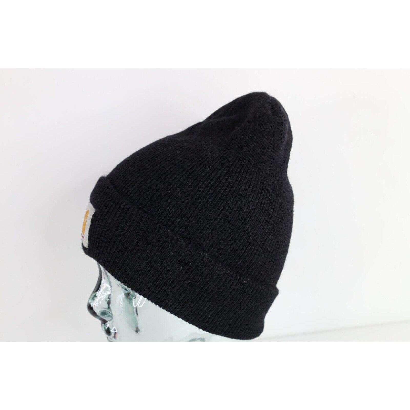 Carhartt × Vintage Vintage 90s Carhartt Spell Out Knit Winter Beanie Hat Size ONE SIZE - 3 Thumbnail