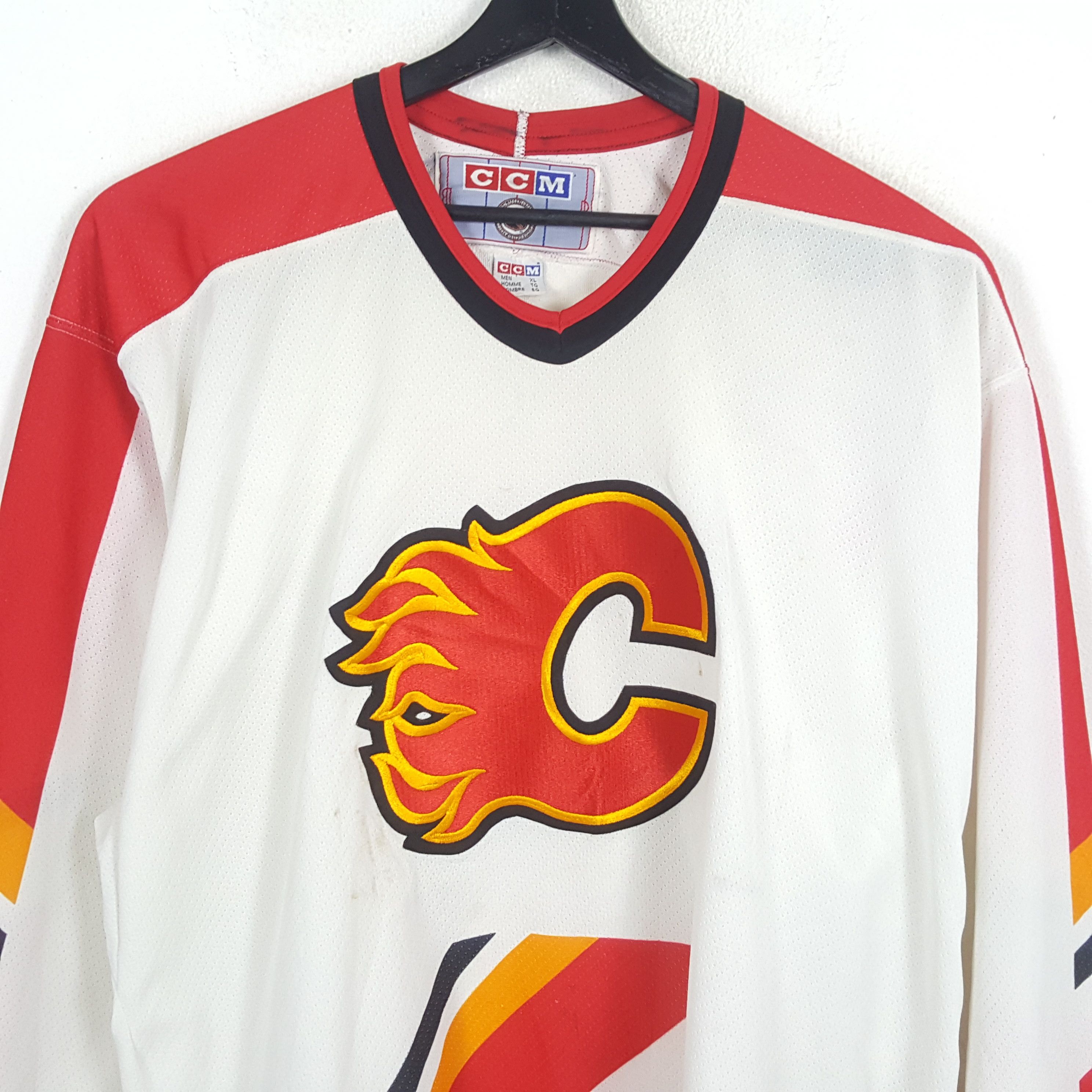 NHL × Vintage CCM Hockey Ice American Sports Center Logo Style Jersey Size US XXL / EU 58 / 5 - 2 Thumbnail