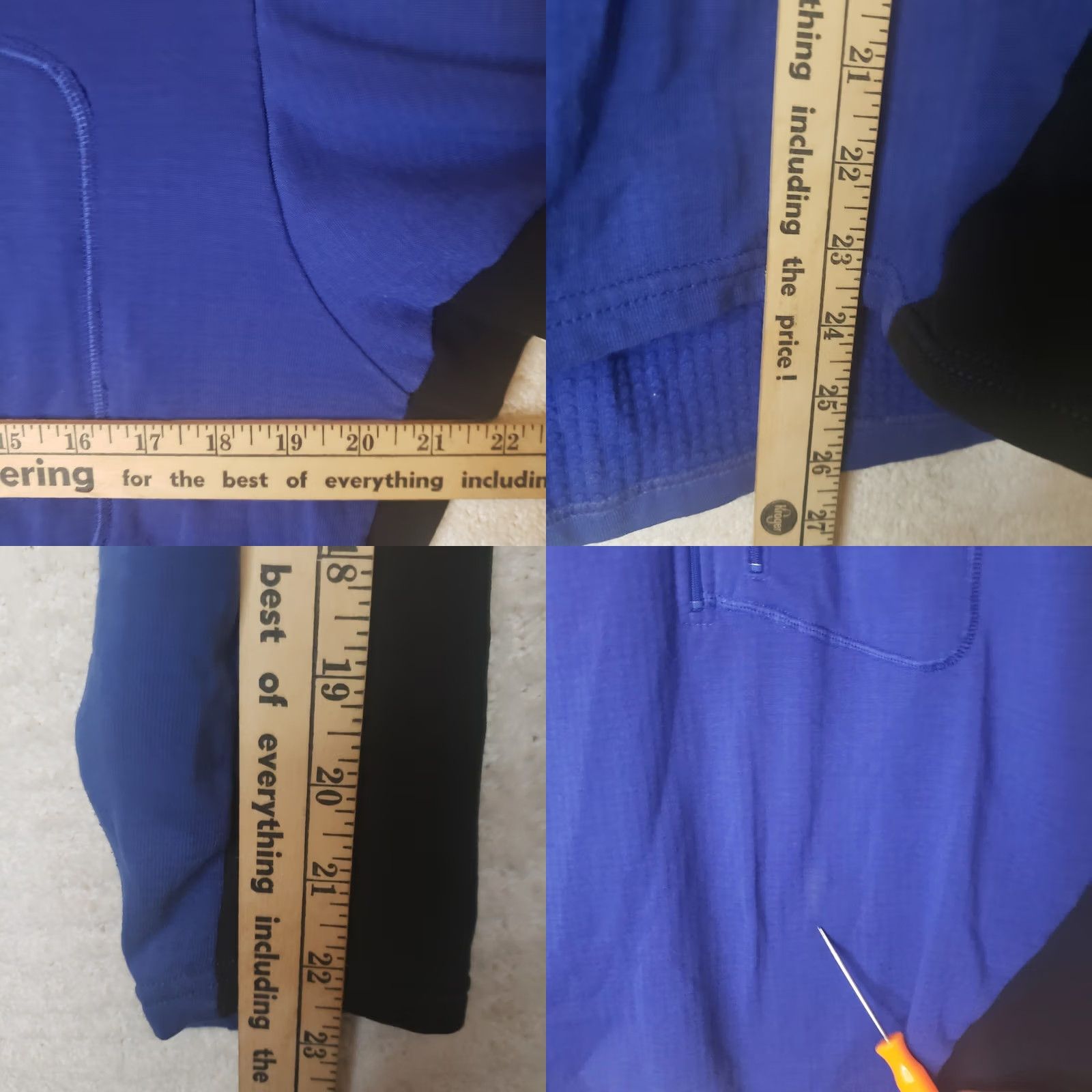 Patagonia Patagonia Men's S Blue Black Jacket Full Zip Logo Softshell Pockets Slim Fit Windbreaker Casual Travel Outdoor Shirt? Size US S / EU 44-46 / 1 - 11 Thumbnail
