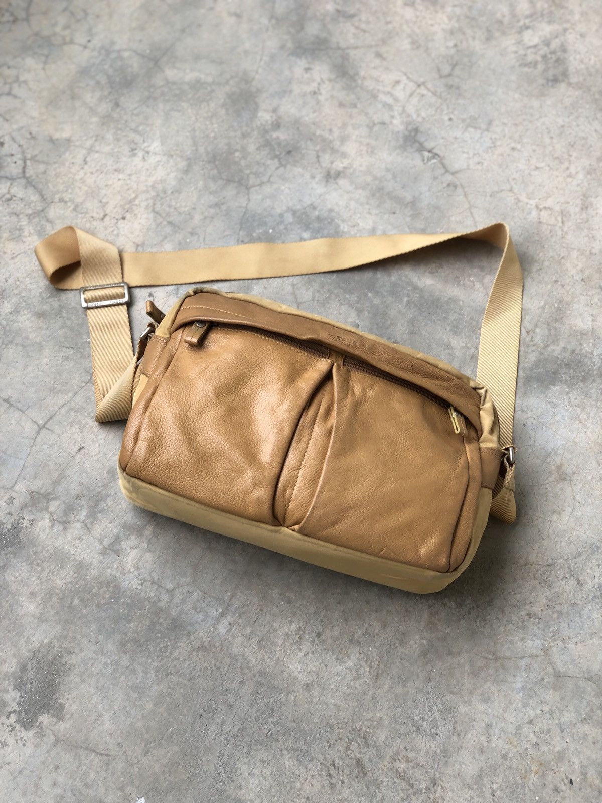 Y's for Men Sacsny Y’saccs By Yohji Yamamoto Front Leather Shoulder Bag Size ONE SIZE - 4 Thumbnail